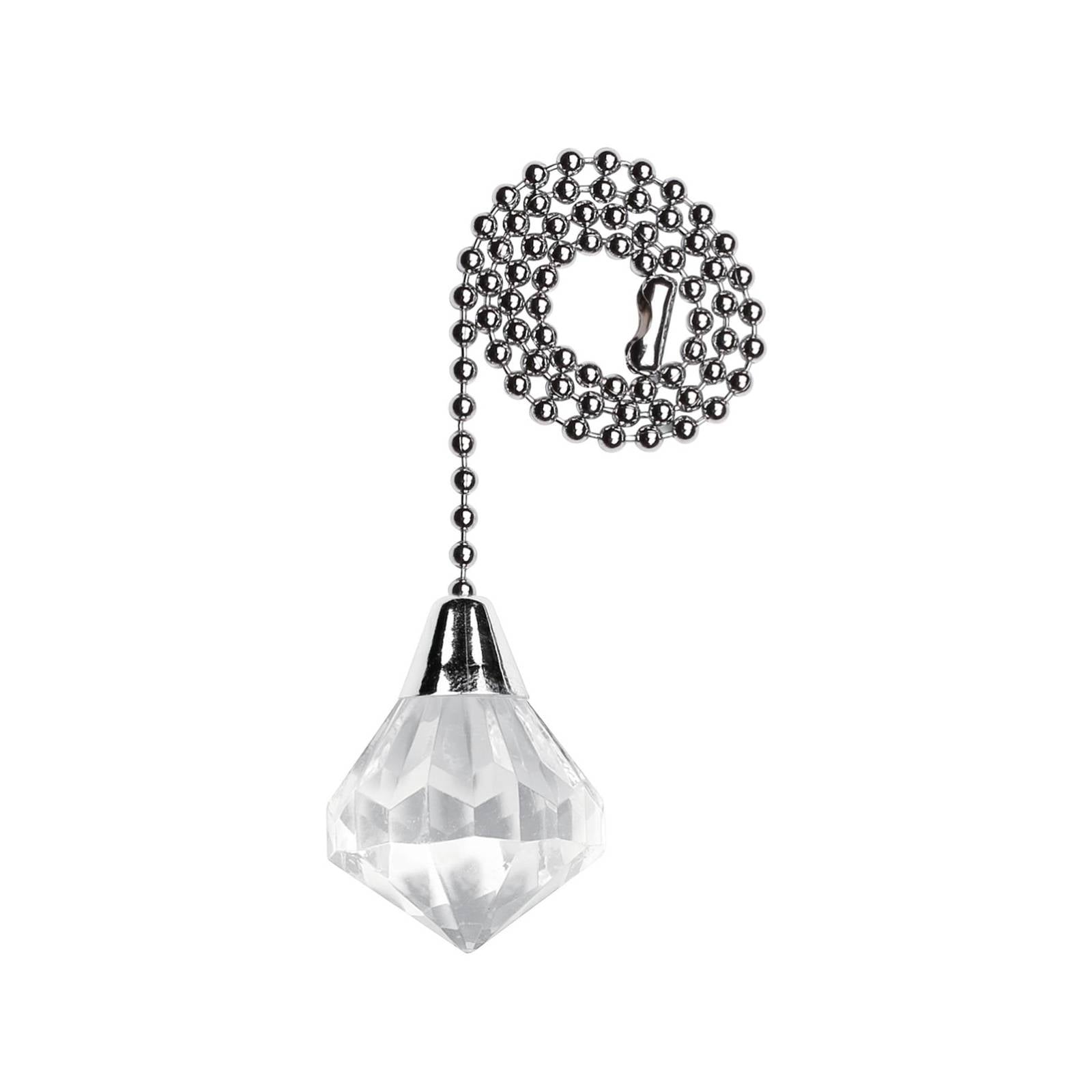 Westinghouse Acryl-Diamant-Zugkette in Chrom