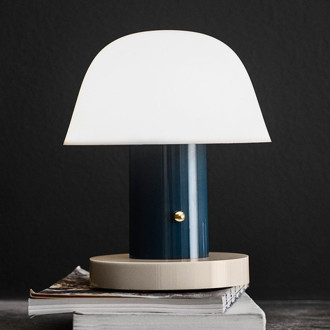 &Tradition Setago JH27 lampada da tavolo LED IP43