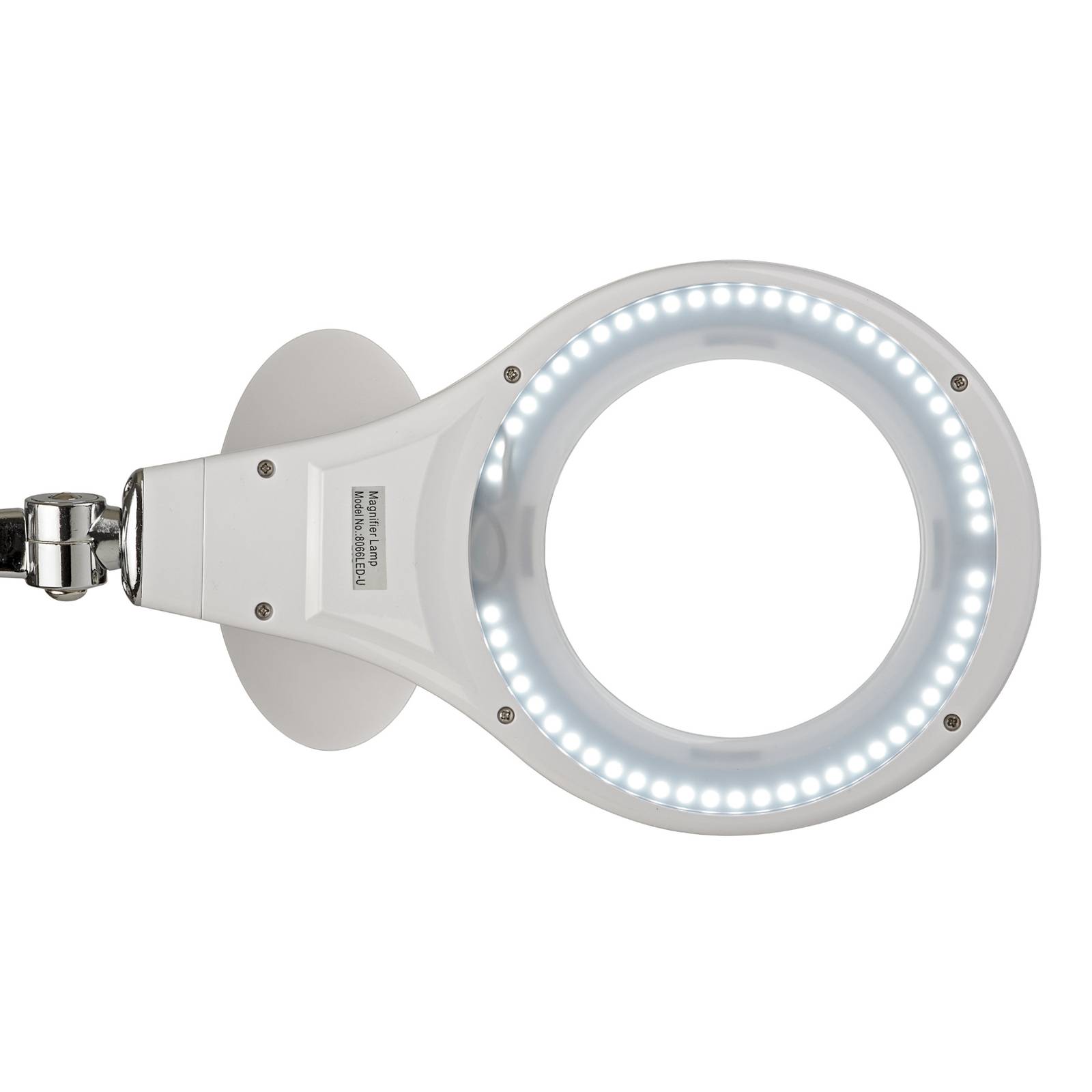 E-shop LED zväčšovacia lampa MAULmakro, biela