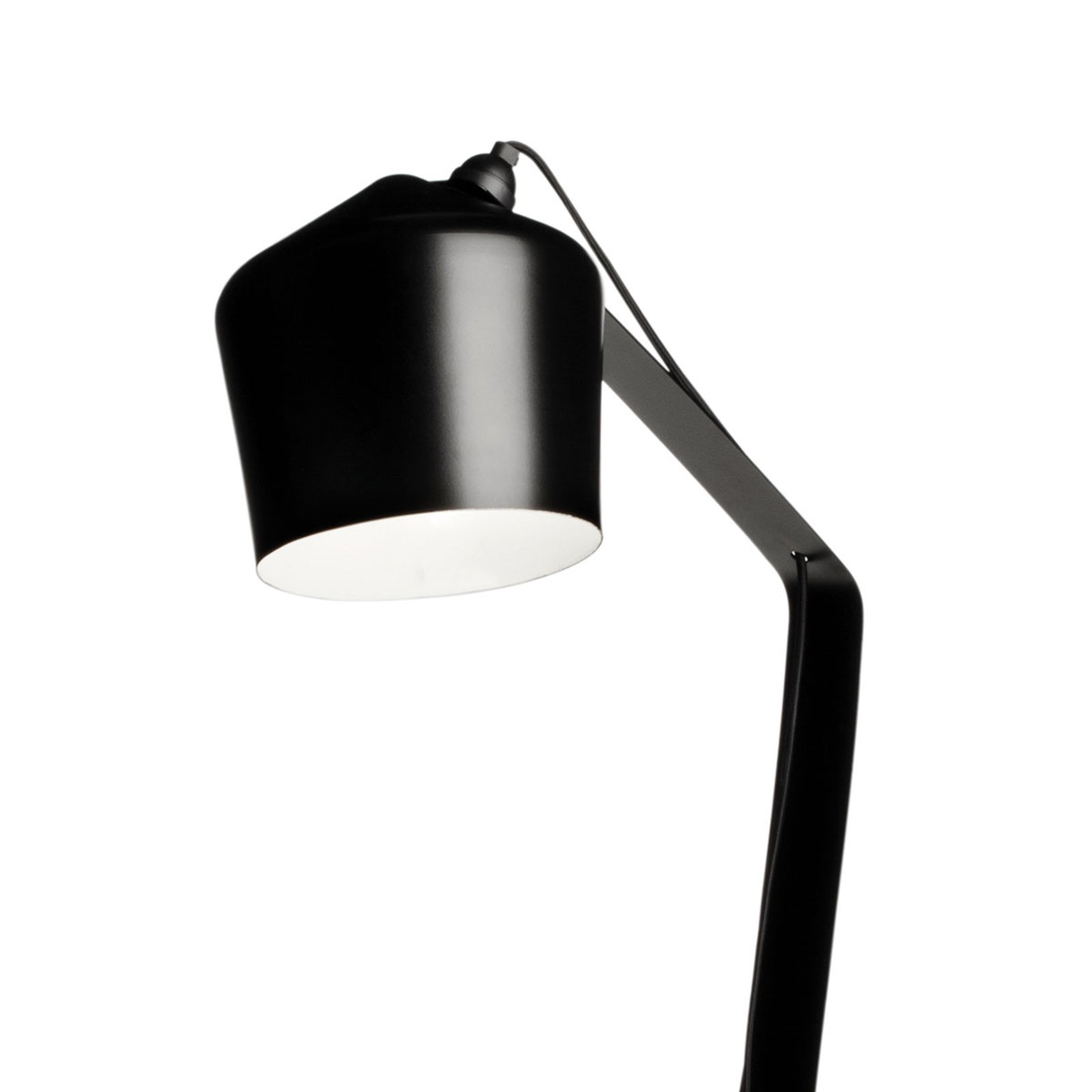 Dizajnová stojacia lampa Innolux Pasila čierna