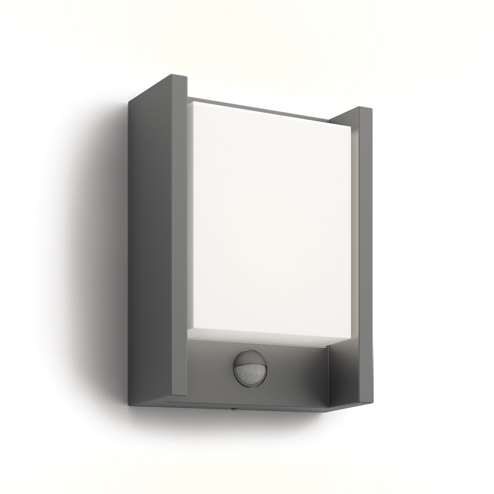 Philips LED стенна лампа Arbour UE, комплект от 2 броя, сензор, 2700 K