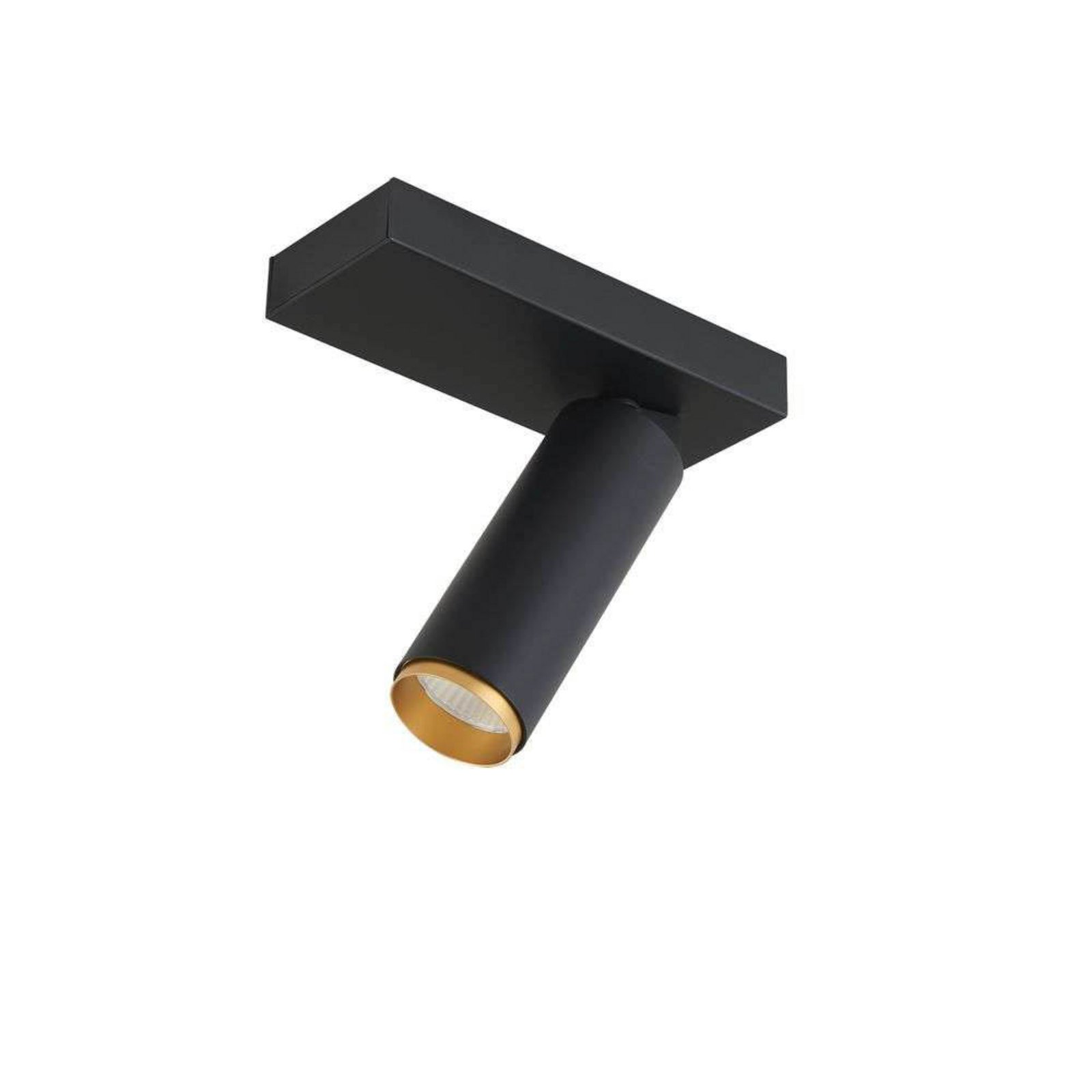 X-Beam Plafondlamp Enkel Black Gold - Loom Design