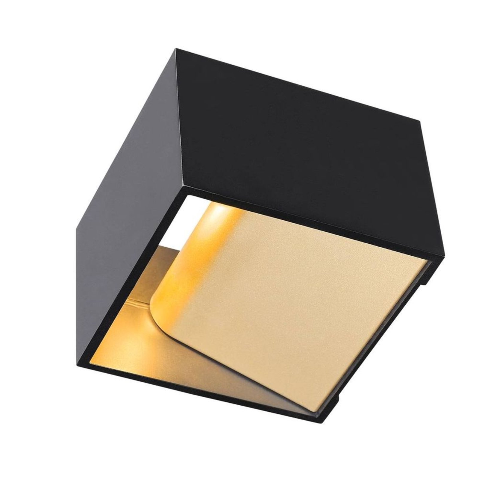 Logs In Aplique de Pared LED Dim-To-Warm Black/Brass - SLV