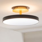 UMAGE LED stropní svítidlo Asteria UP PLUS, antracit Ø 43 cm CCT