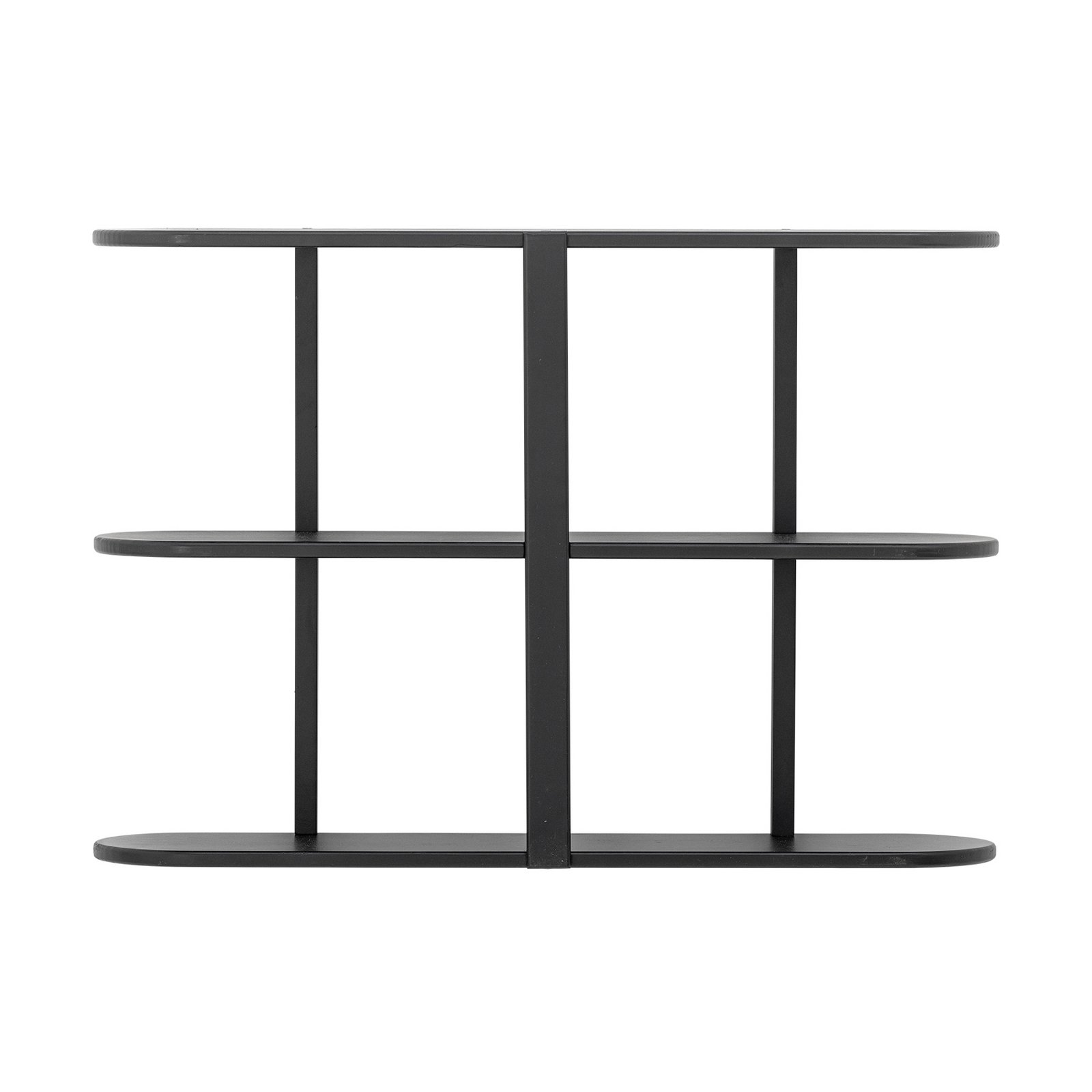 Vicente Regal, MDF, schwarz, Breite 80 cm - BLOOMINGVILLE Vicente Regal, MDF, schwarz, Breite 80 cm - BLOOMINGVILLE