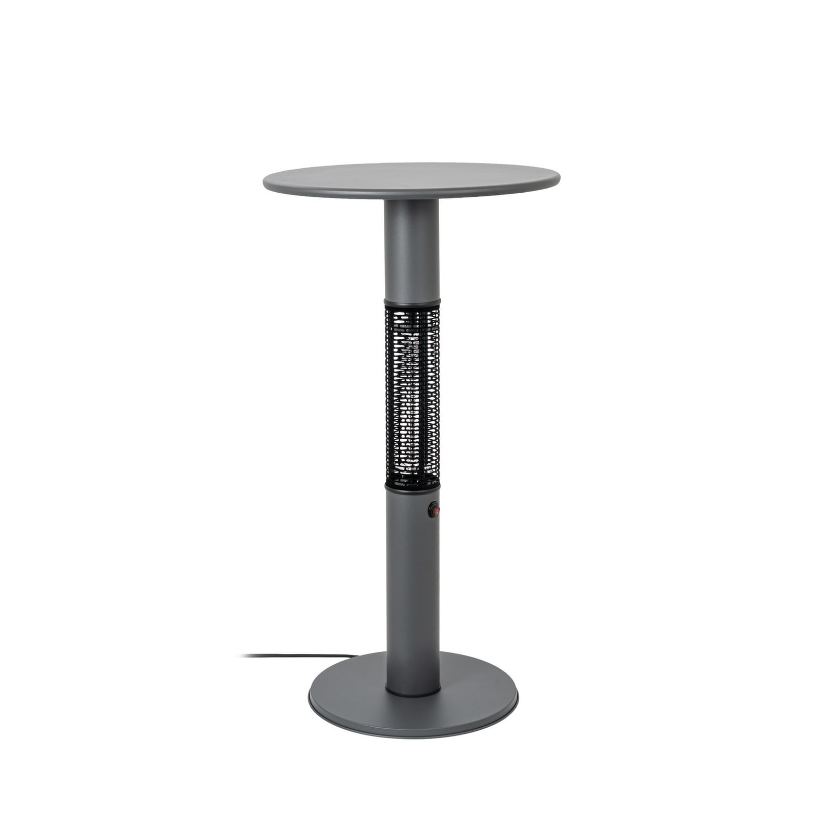 Radiateur rayonnant de table Flamara, anthracite, hauteur 110 cm, IP55 - Lucande Radiateur rayonnant de table Flamara, anthracite, hauteur 110 cm, IP55 - Lucande