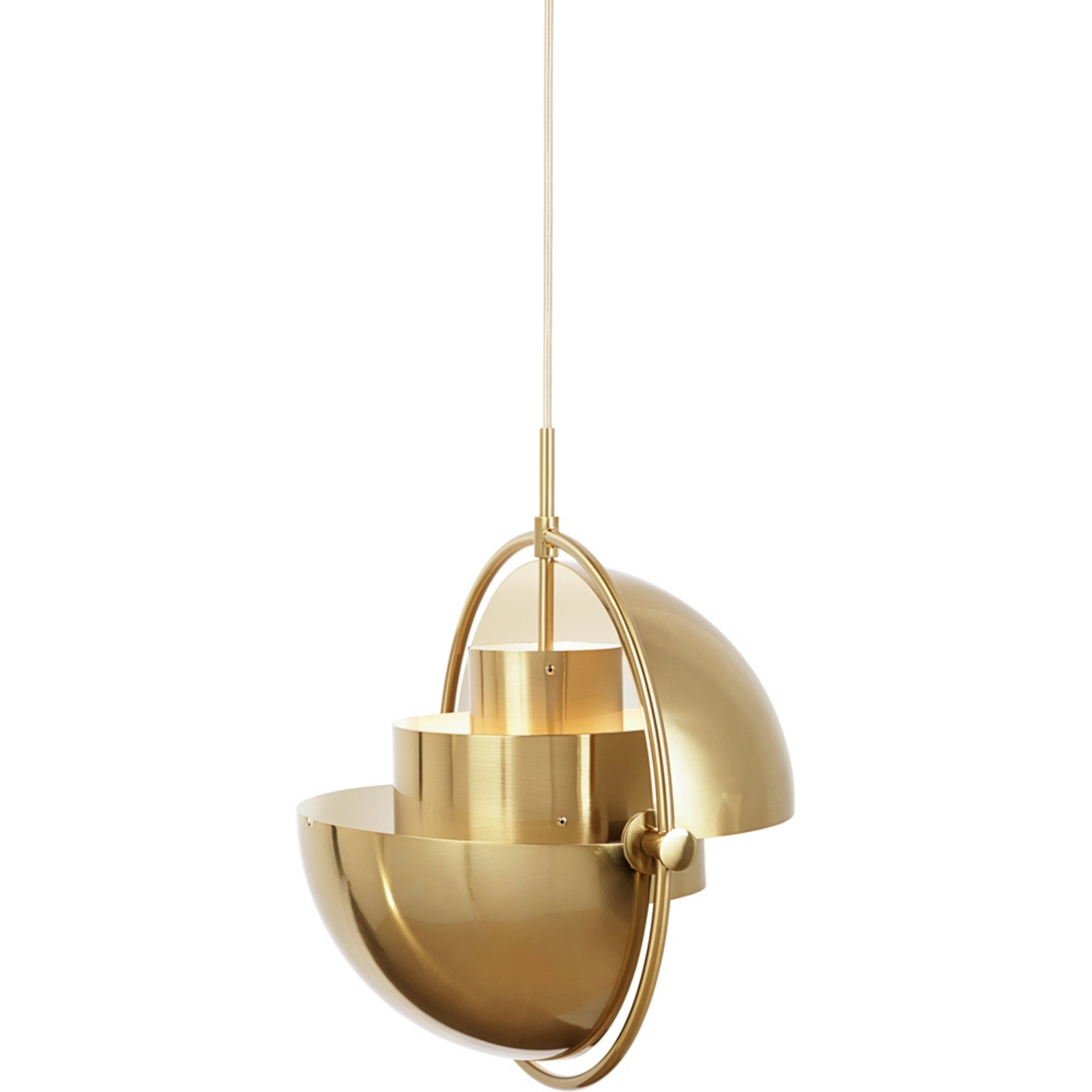 Multi-Lite Candeeiro Suspenso ø36 Brass/Brass - GUBI