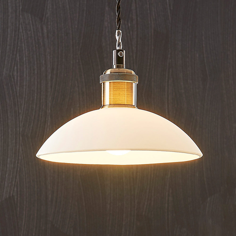 Szklana lampa wisząca Samu