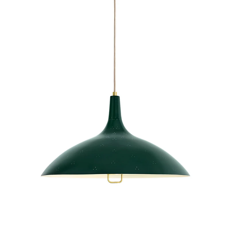 GUBI - 1965 Pendel Messing/Grøn