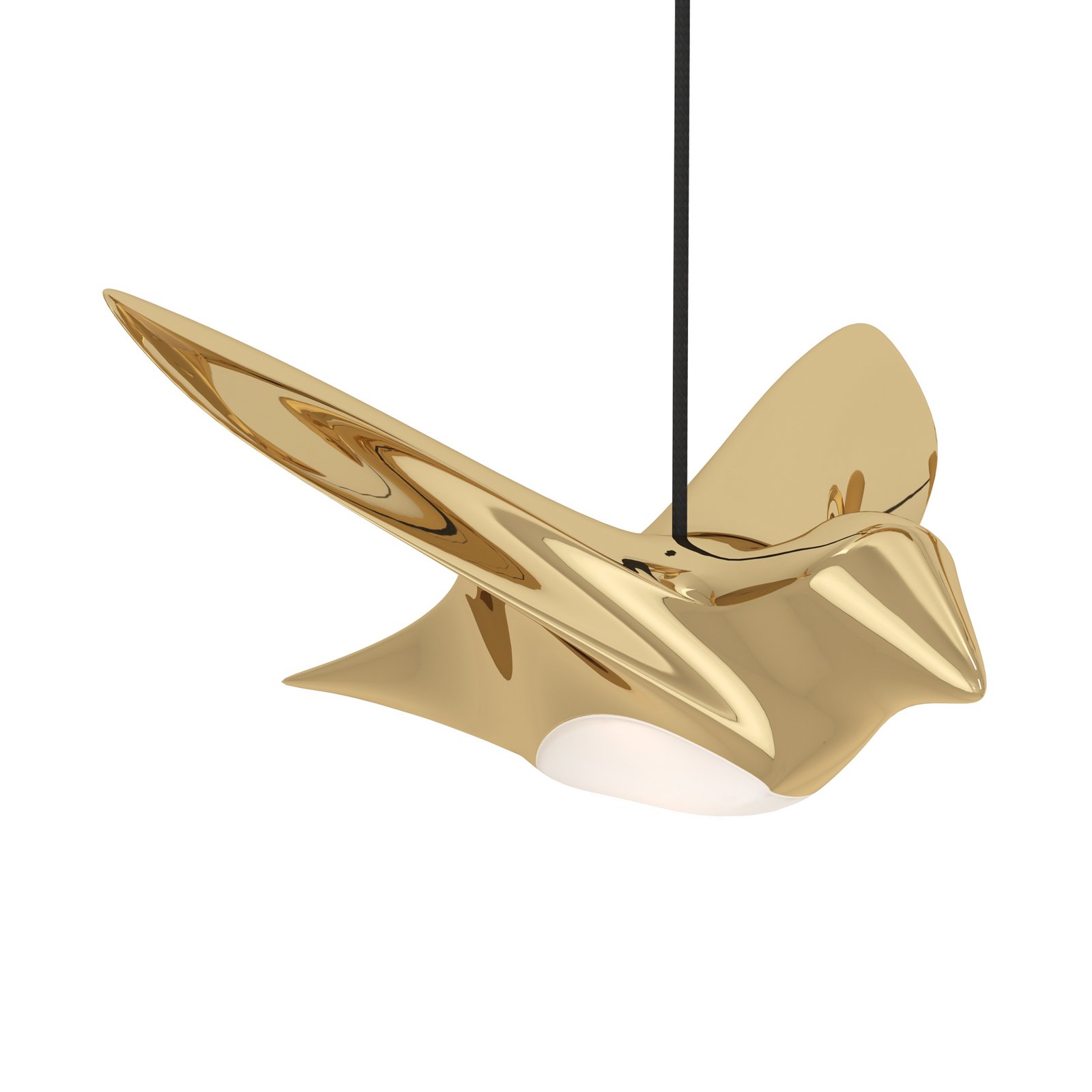 EGLO Stars Of Light LED hanging light Paratebueno brass 17-fl