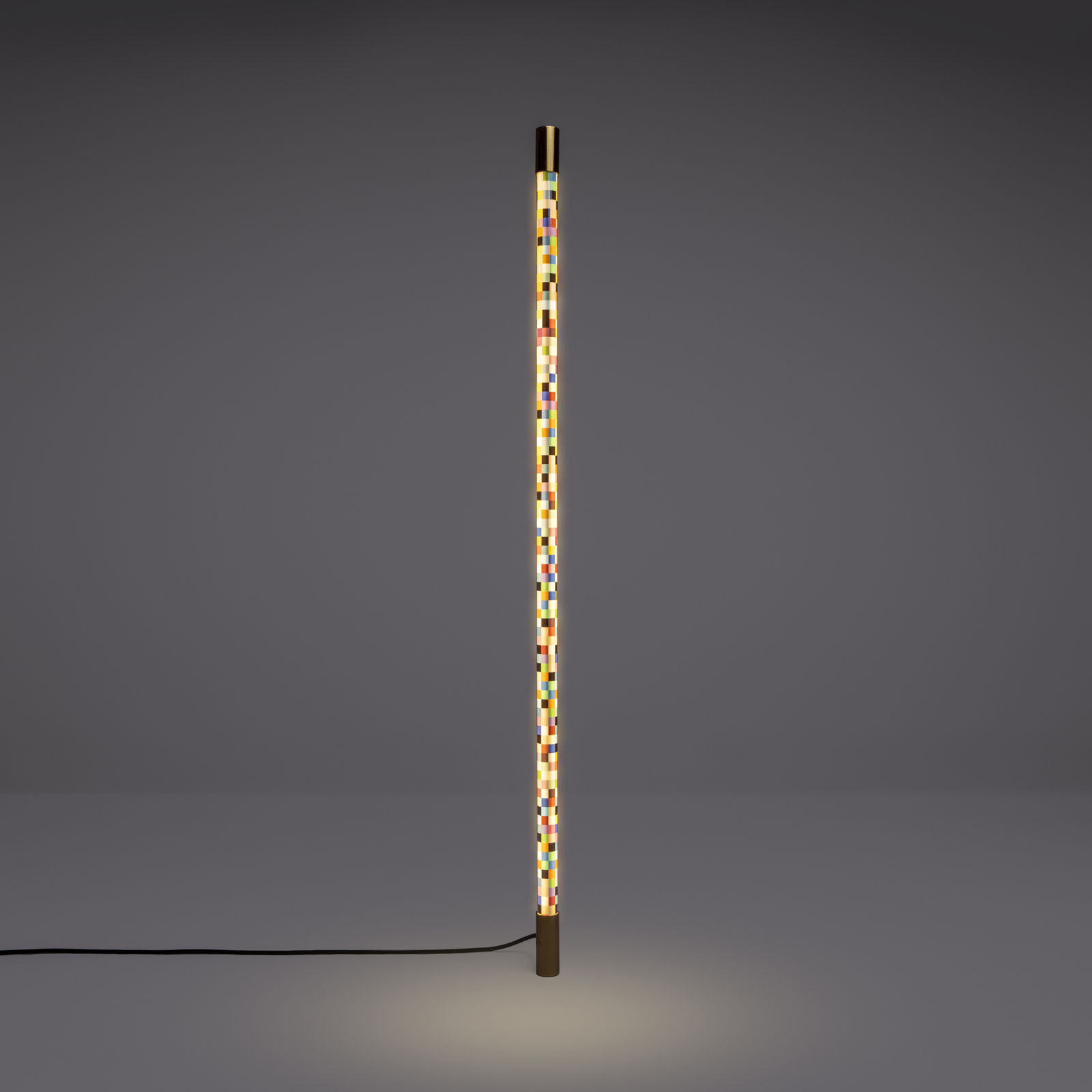 LED wandlamp Linea Pixled, meerkleurig