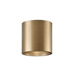 Solo 2 Round Candeeiro de Tecto 10W 2700K Brass - LIGHT-POINT