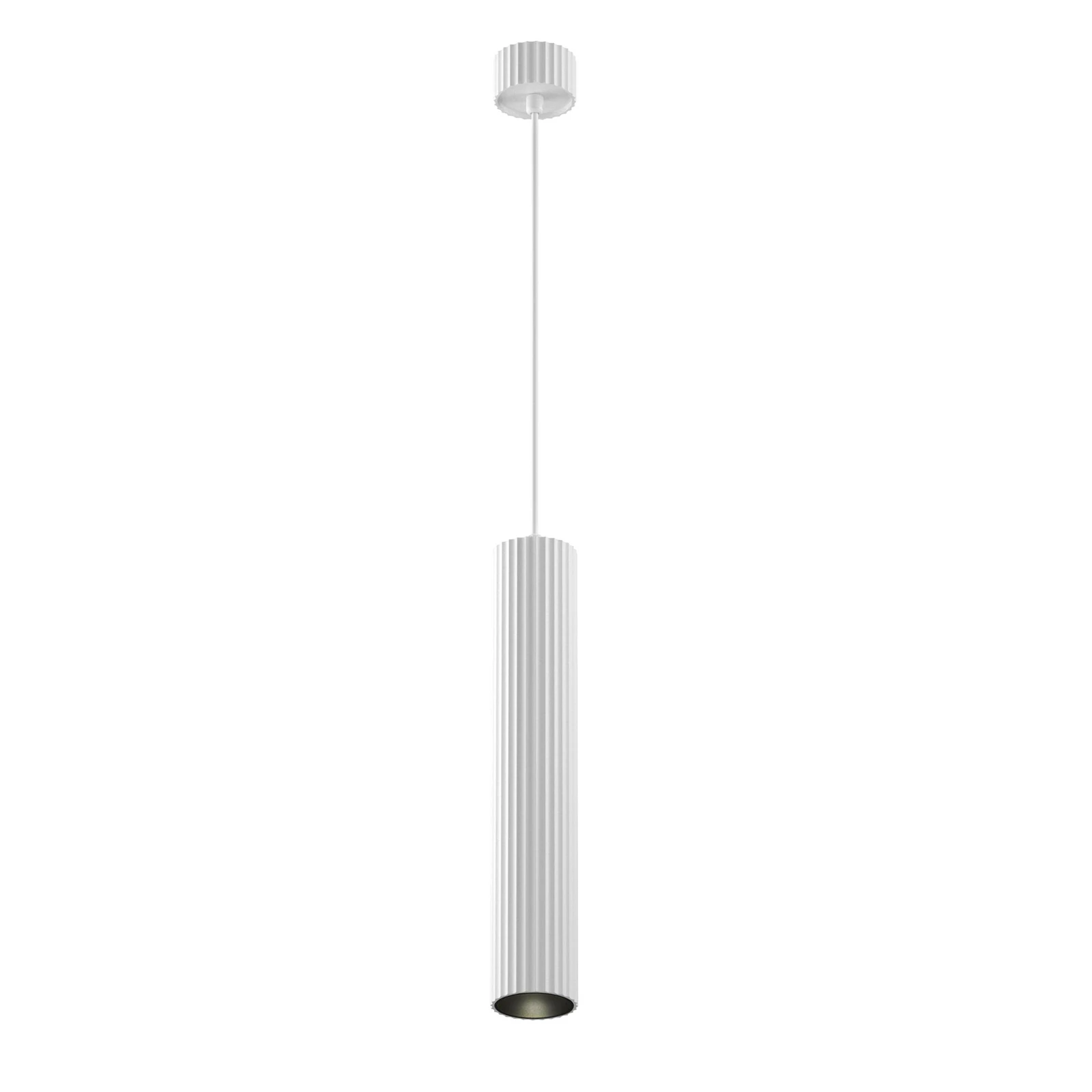 Maytoni hänglampa Calipso, vit, Ø 5,6cm, aluminium, GU10