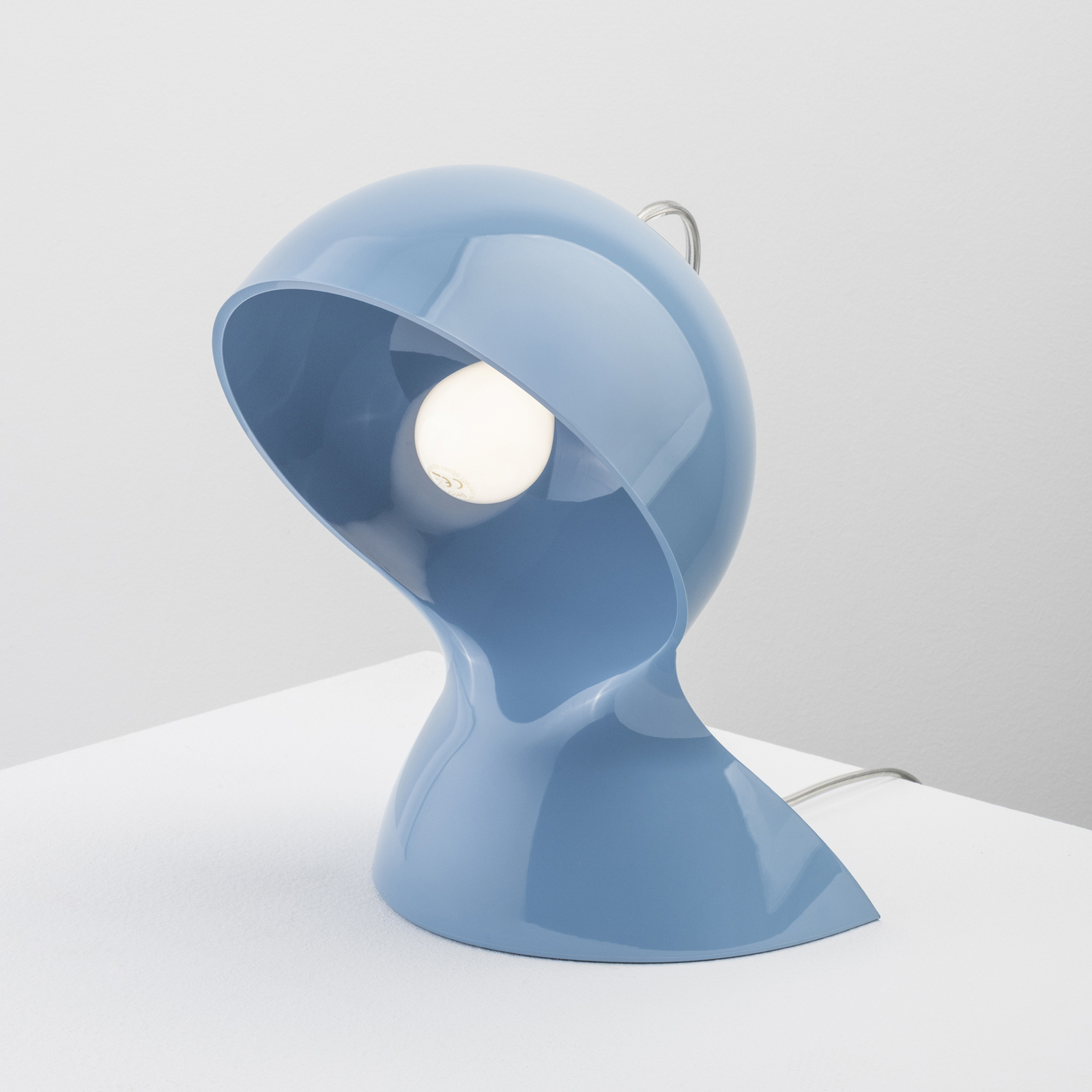 Artemide Tischleuchte Dalù, hellblau, Höhe 26 cm, E14 Artemide Tischleuchte Dalù, hellblau, Höhe 26 cm, E14