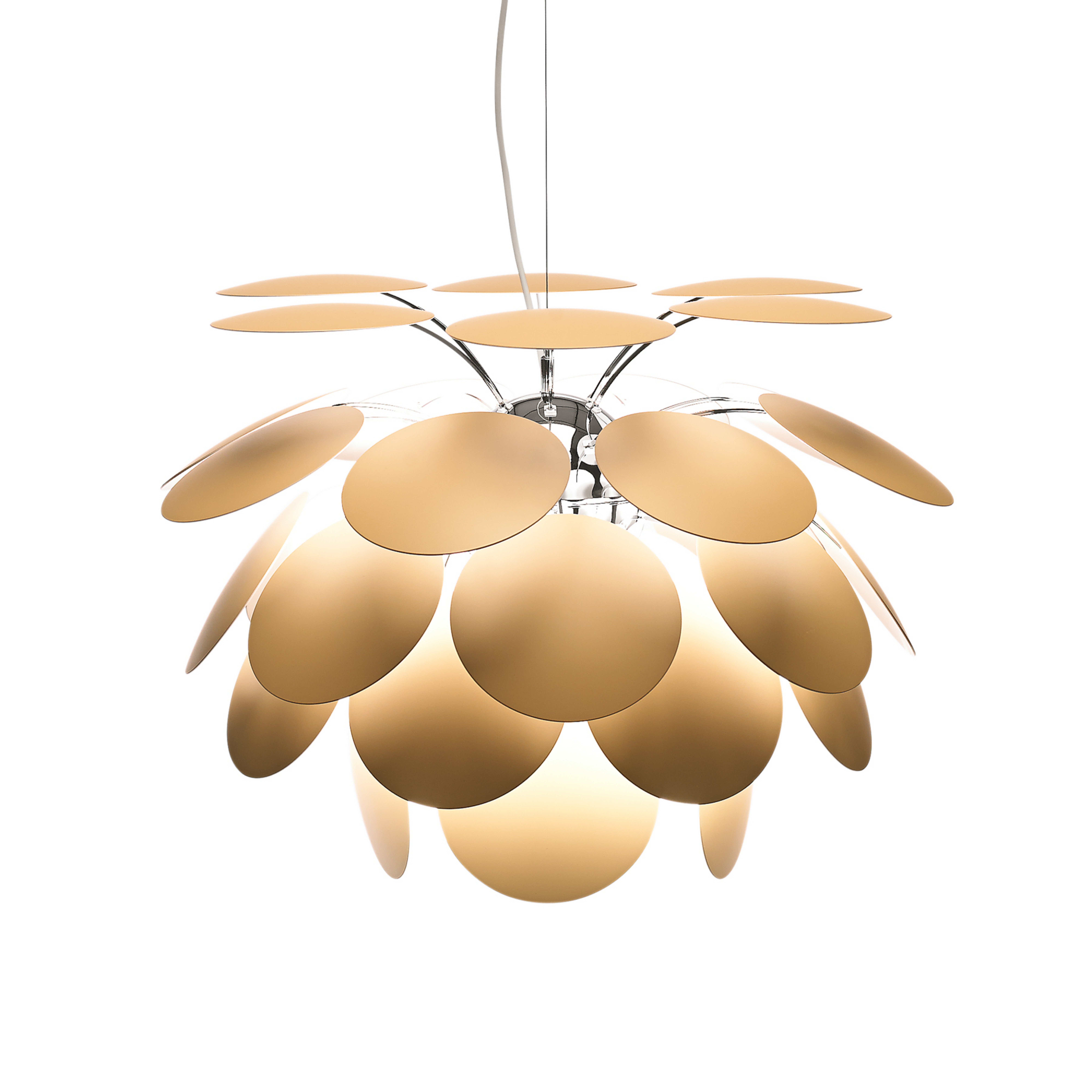 Discoco Hanglamp Ø35 Matte Beige - Marset