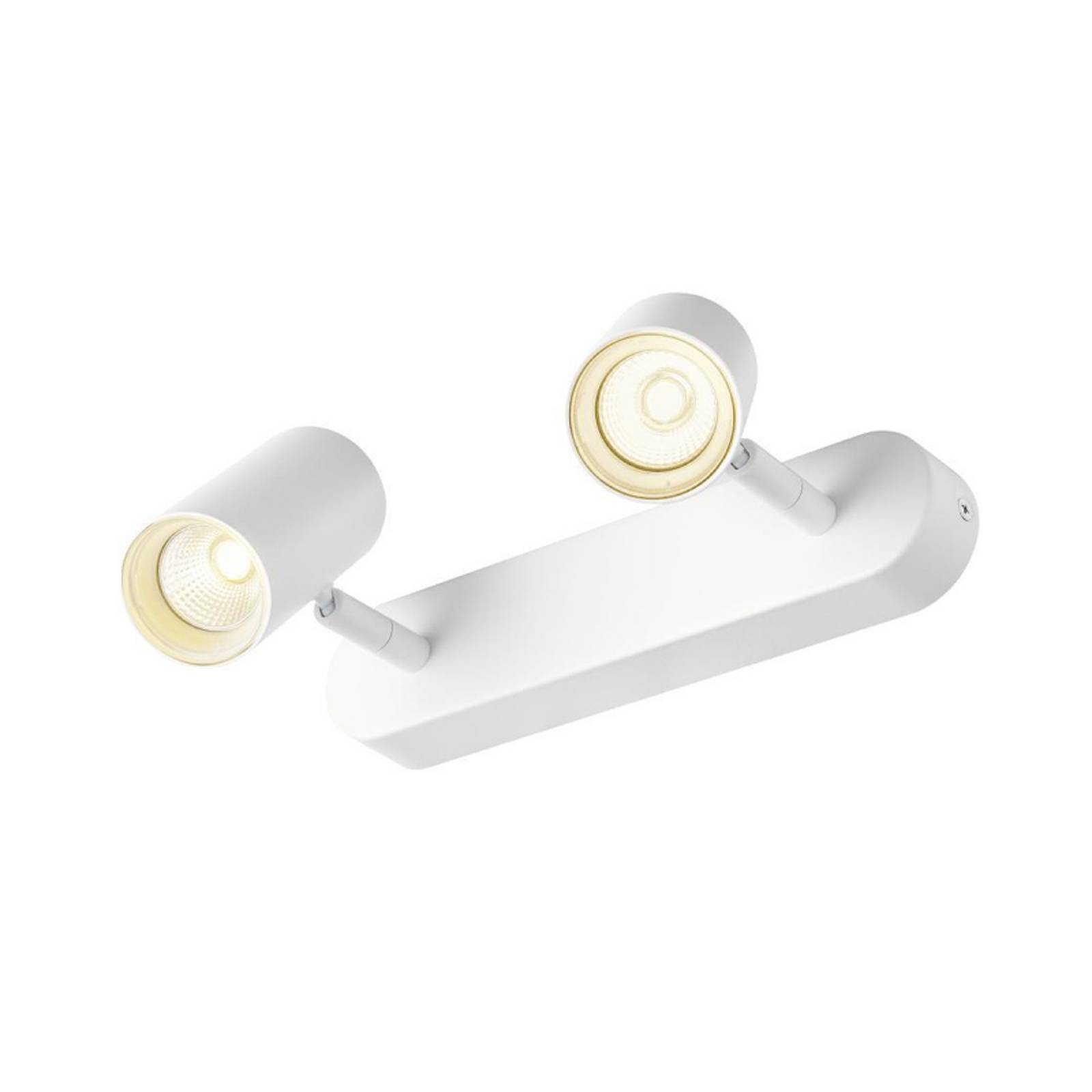 SLV Reflektor sufitowy LED Noblo, długość 24 cm, metal, 2-punktowa