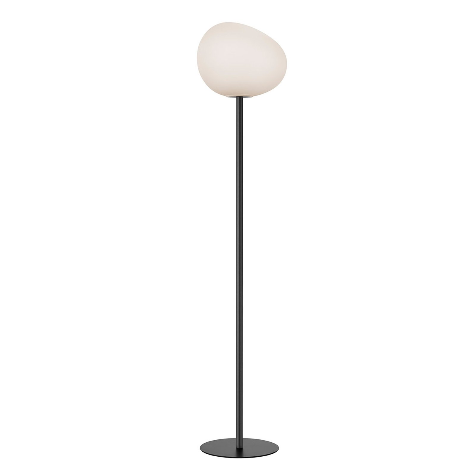 Foscarini Gregg media lampadaire, 151 cm, graphite