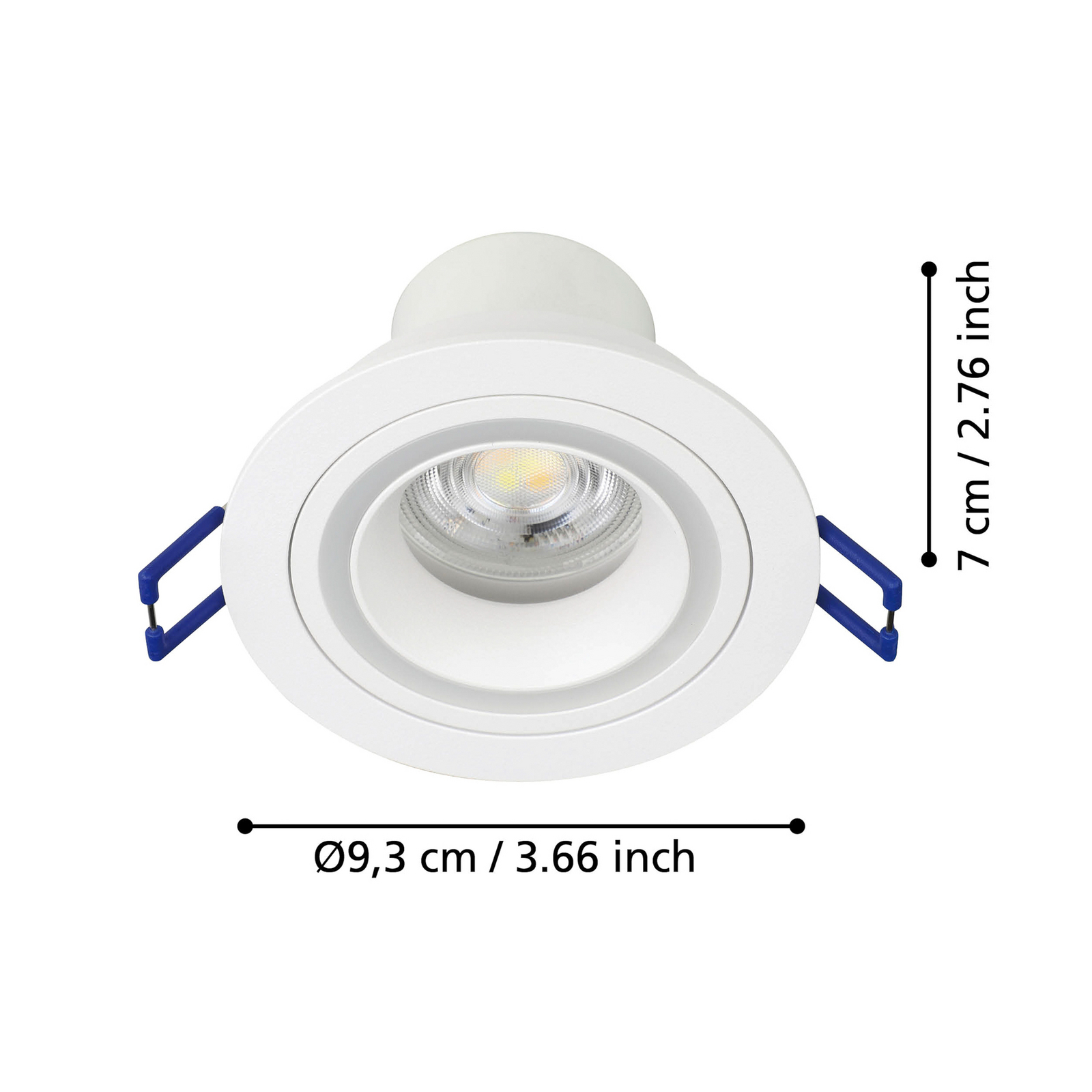 Стенно осветление EGLO Nafferton от дърво
