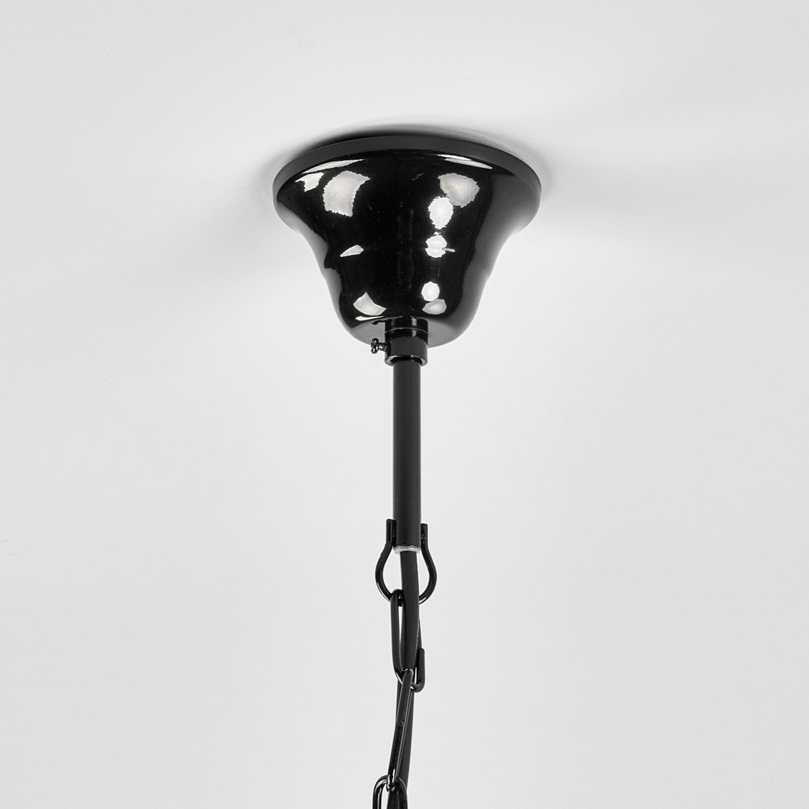 Lámpara de araña misteriosa Arabesco negro
