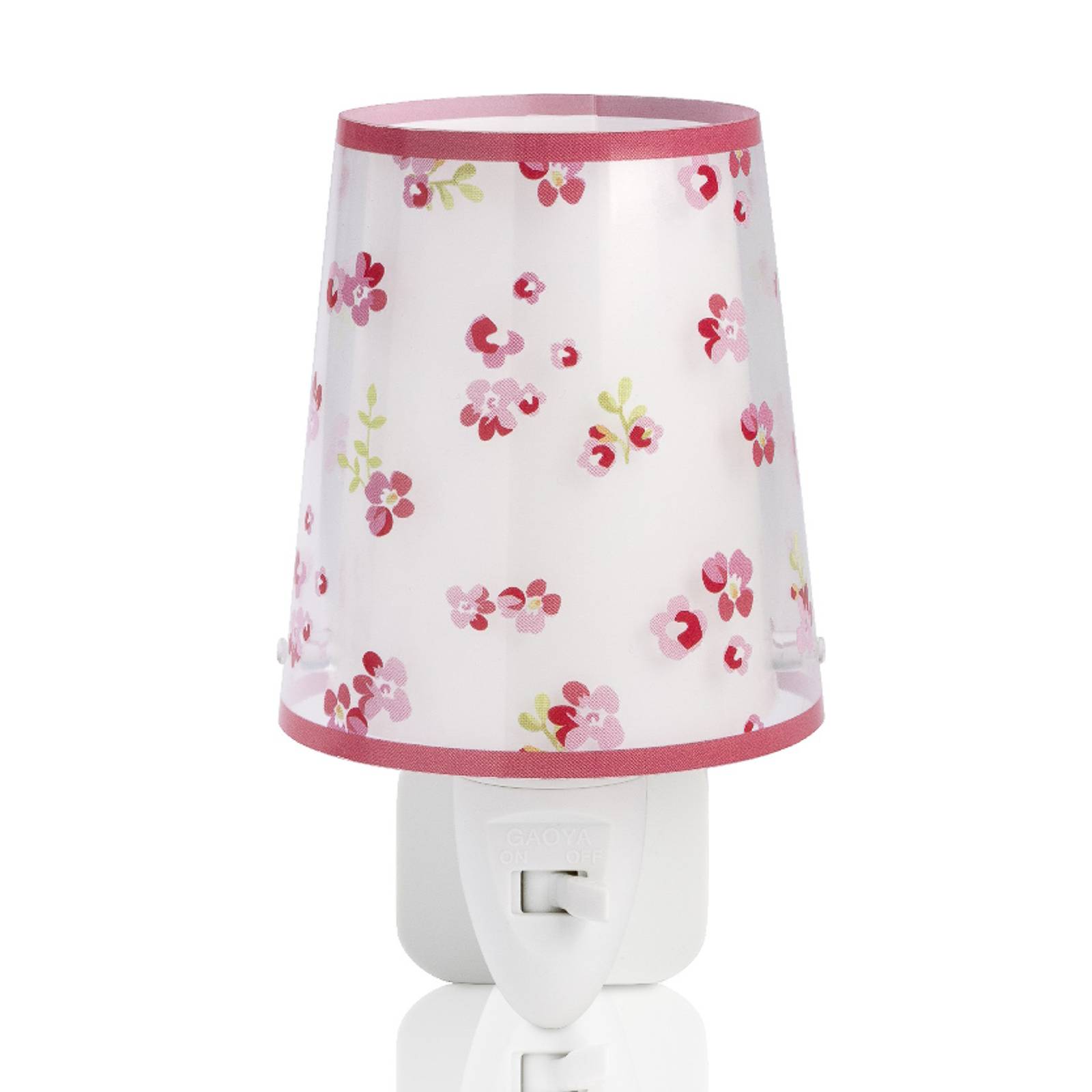 Dalber Dream Flowers children’s LED night light, pink, for Children's Room, plastic, E14, 0.3 W, W: 8 cm, H: 14 cm