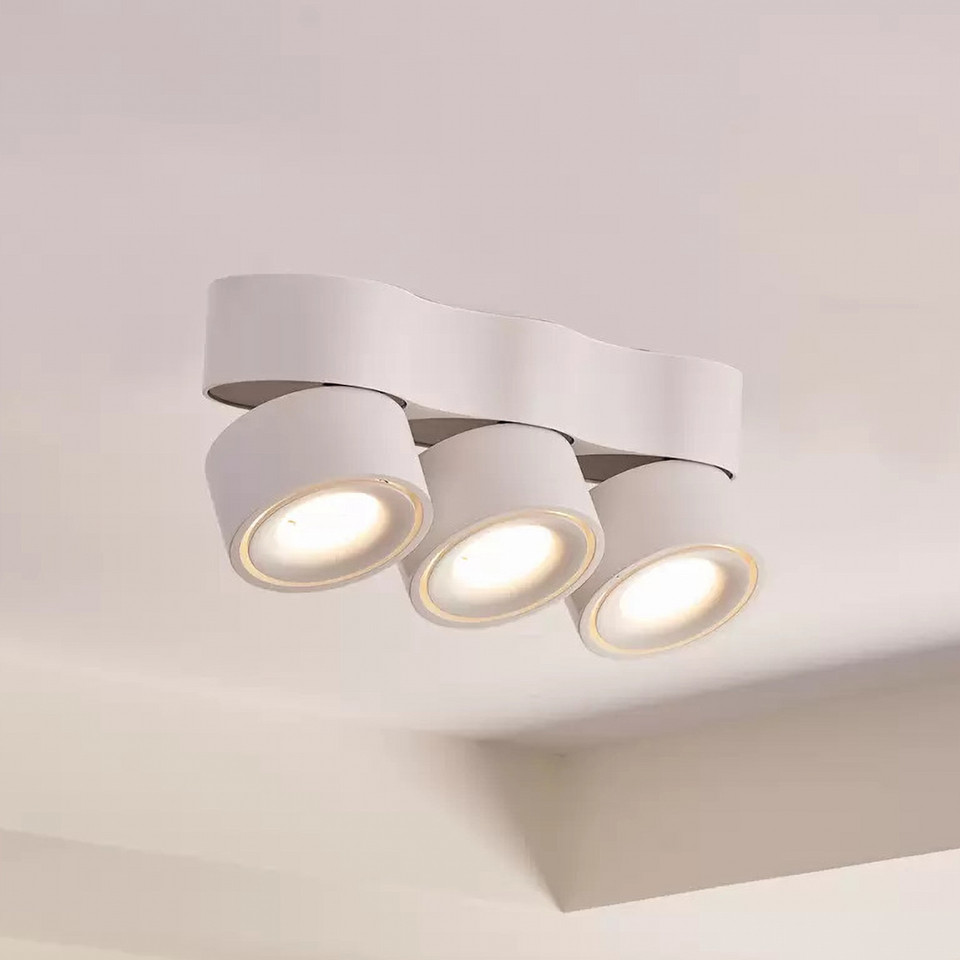 Arcchio Rotari 3 LED Plafond, vit från Arcchio