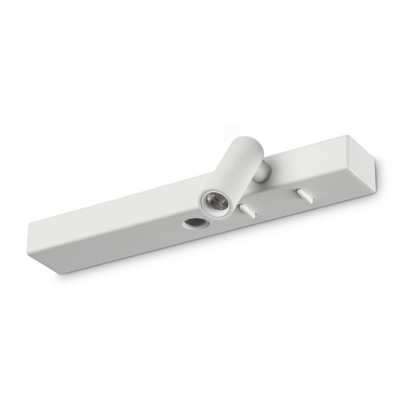 Ideal Lux LED-Wandlampe Bonne Nuit 2, weiß, 22 cm, Metall günstig online kaufen