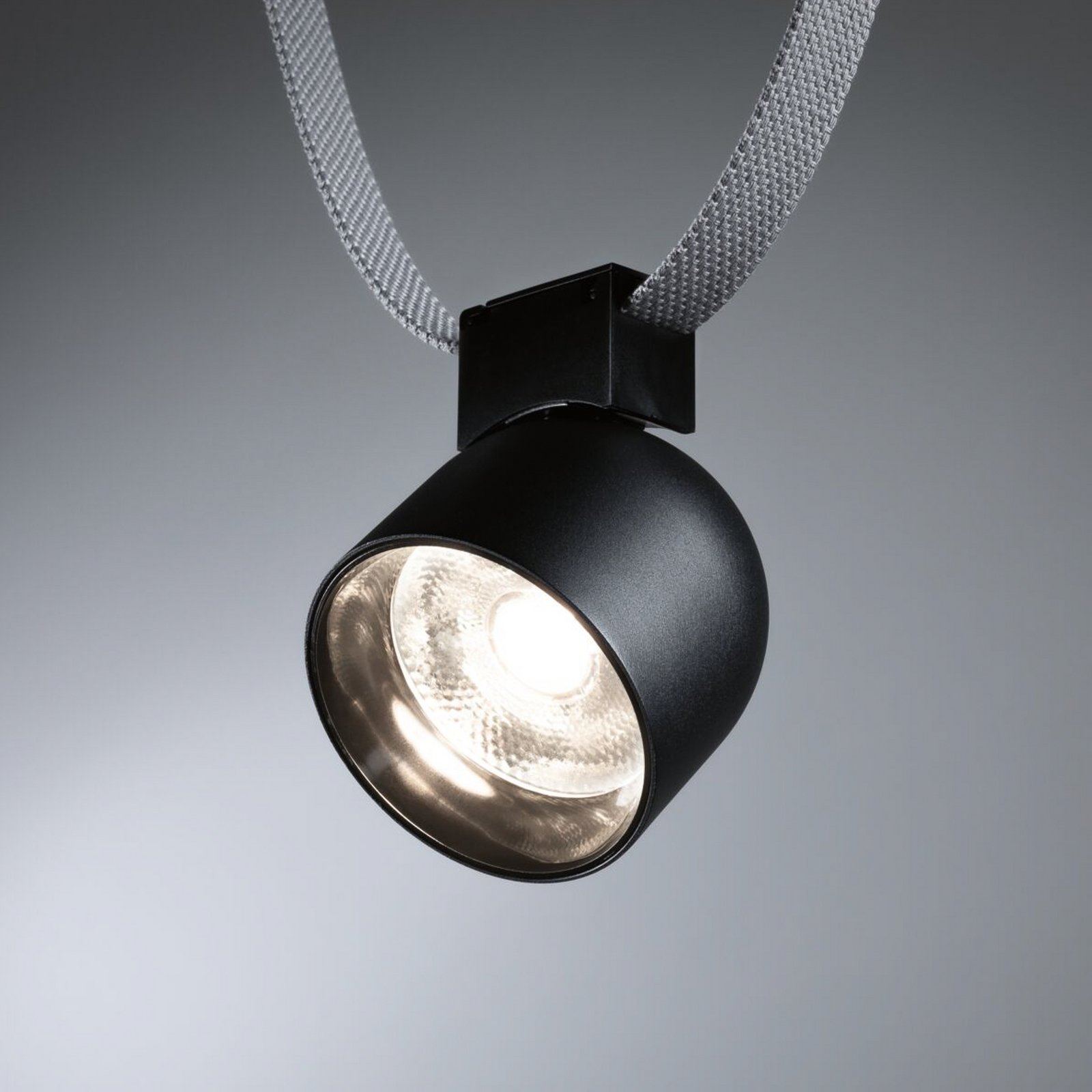 Paulmann ULine LED spot Ronde, black, 3,000 K