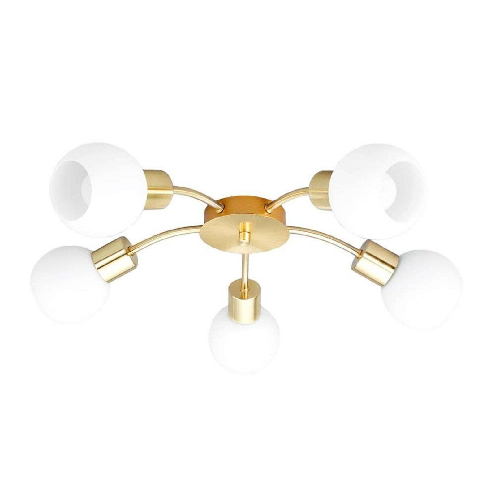 Elaina 5 Stropné Lampa Brass - Lindby