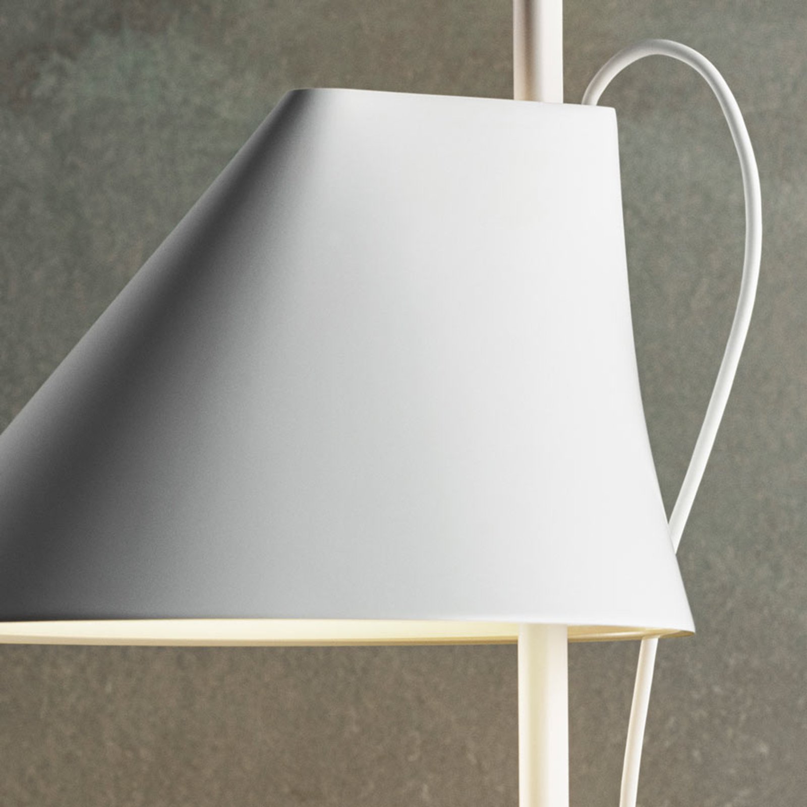 Louis Poulsen Yuh - stolní lampa LED v bílé barvě