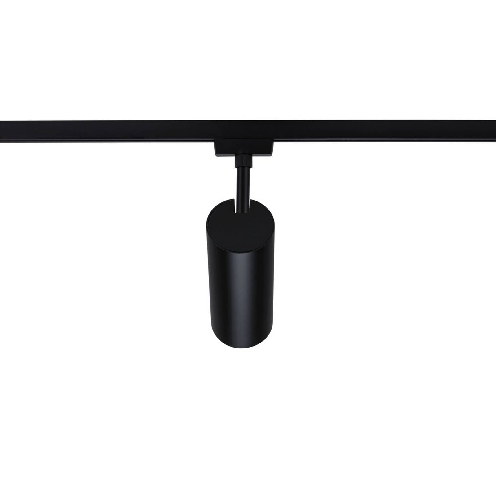 Paulmann URail LED-skenespot Theron svart 3 000 K Ø 6 cm