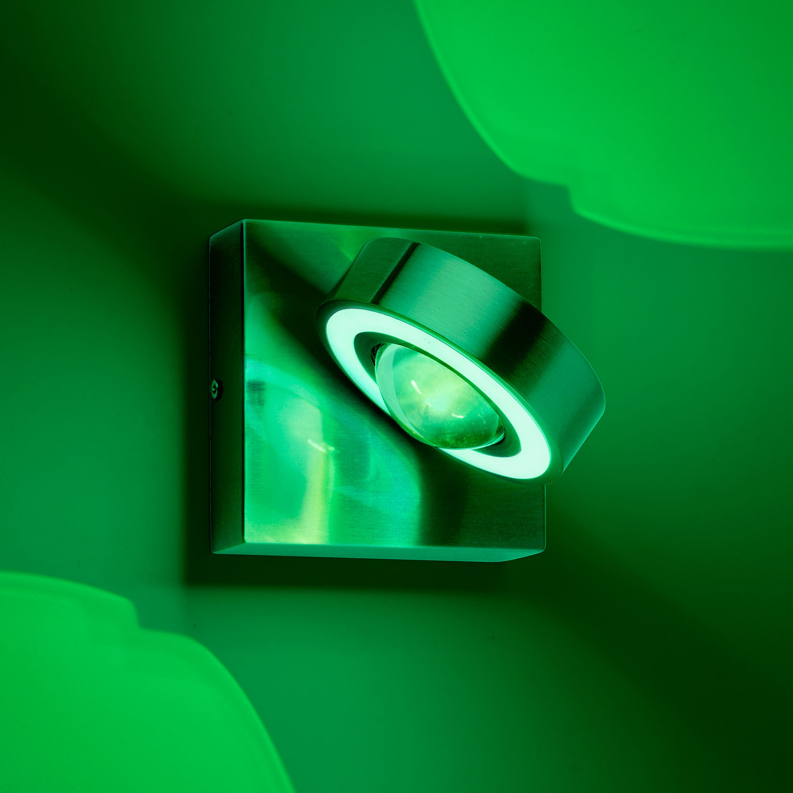 Paul Neuhaus Q MIA LED Wandleuchte, stahl Paul Neuhaus Q MIA LED Wandleuchte, stahl