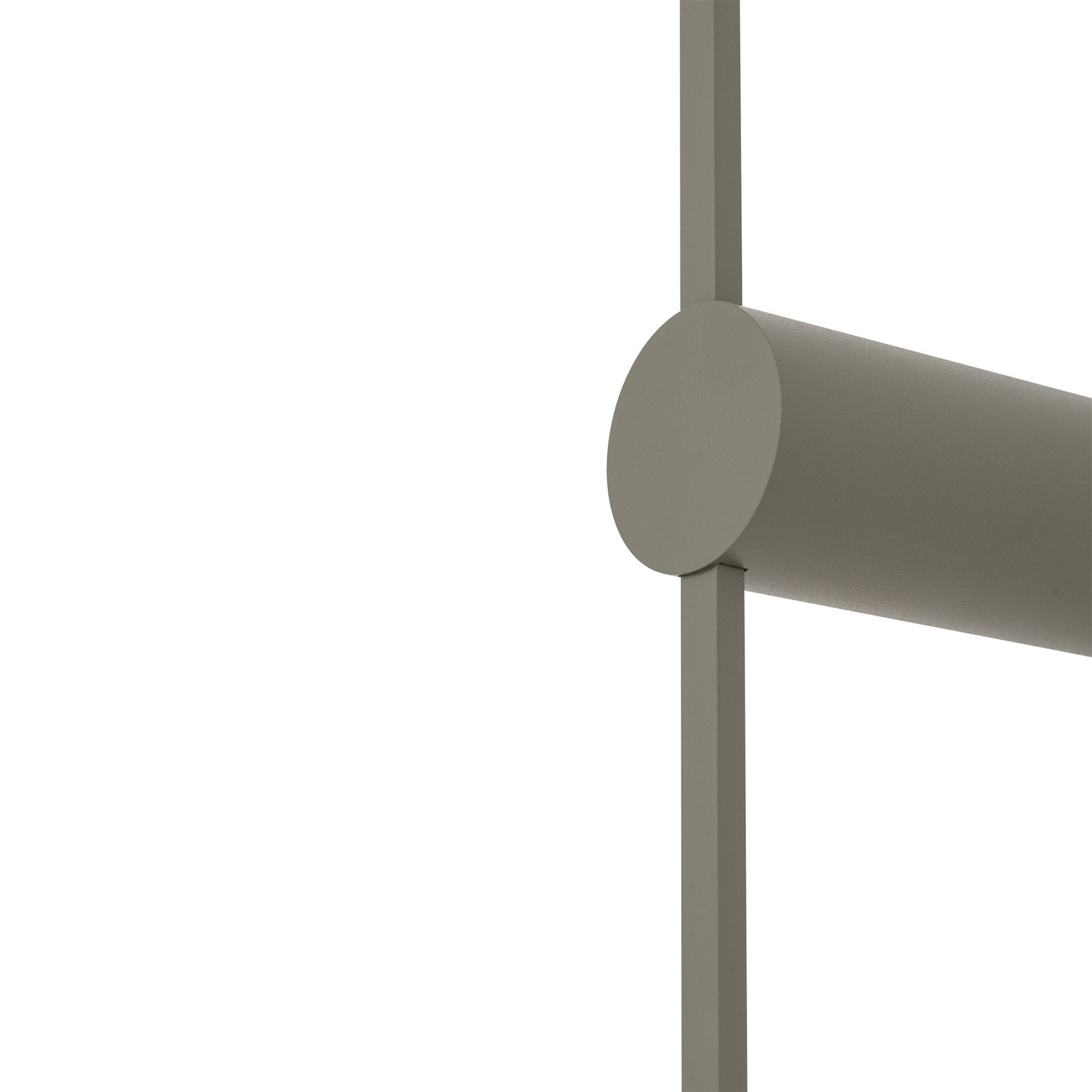 SABER LED wall light, olive green, height 120 cm, metal 4,000 K