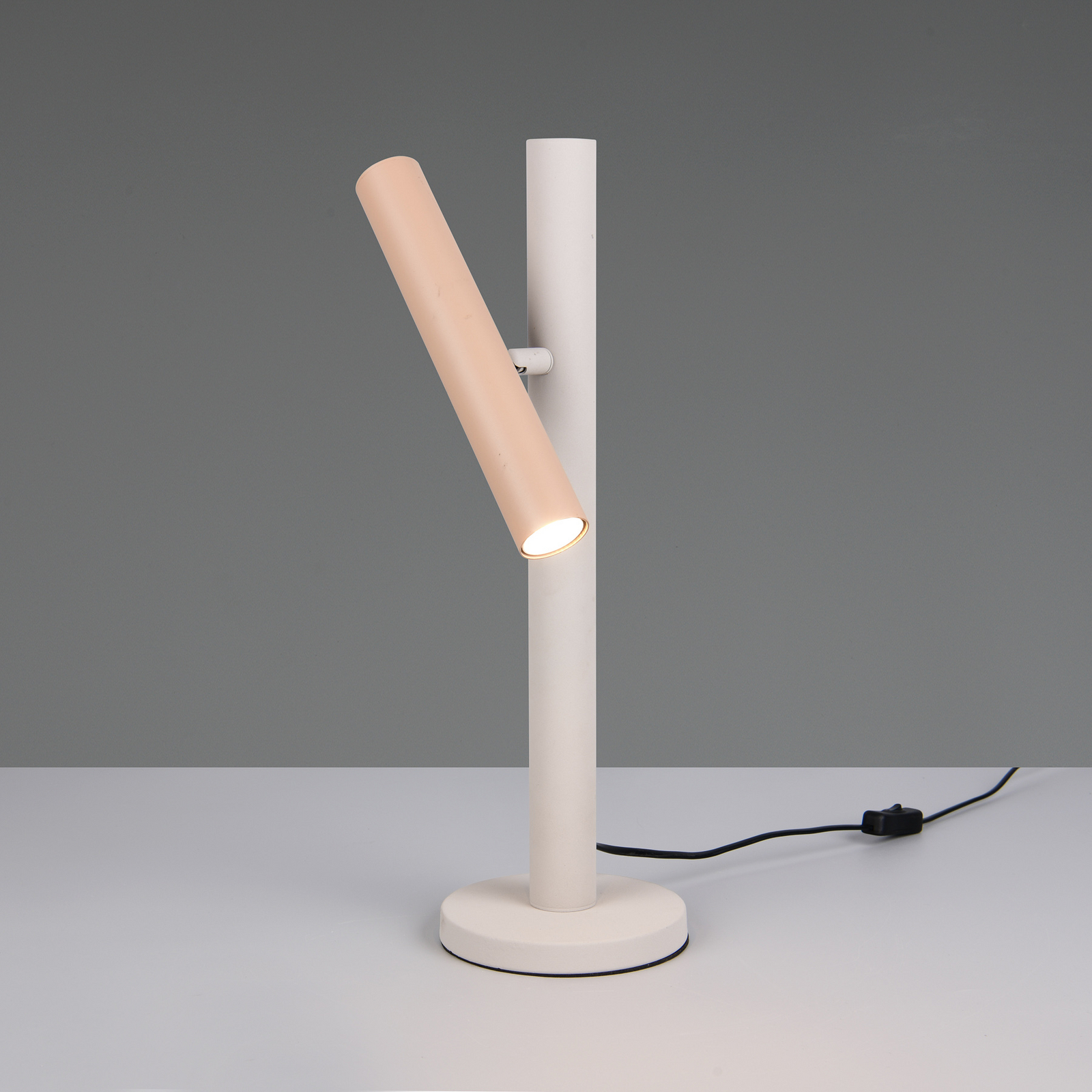 Stolní lampa Terloa, barevná, výška 47 cm, kovová Stolní lampa Terloa, barevná, výška 47 cm, kovová