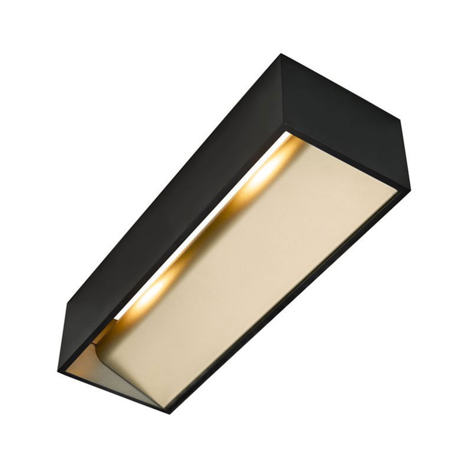 Logs In L Wandleuchte LED Dim-To-Warm Black/Gold - SLV