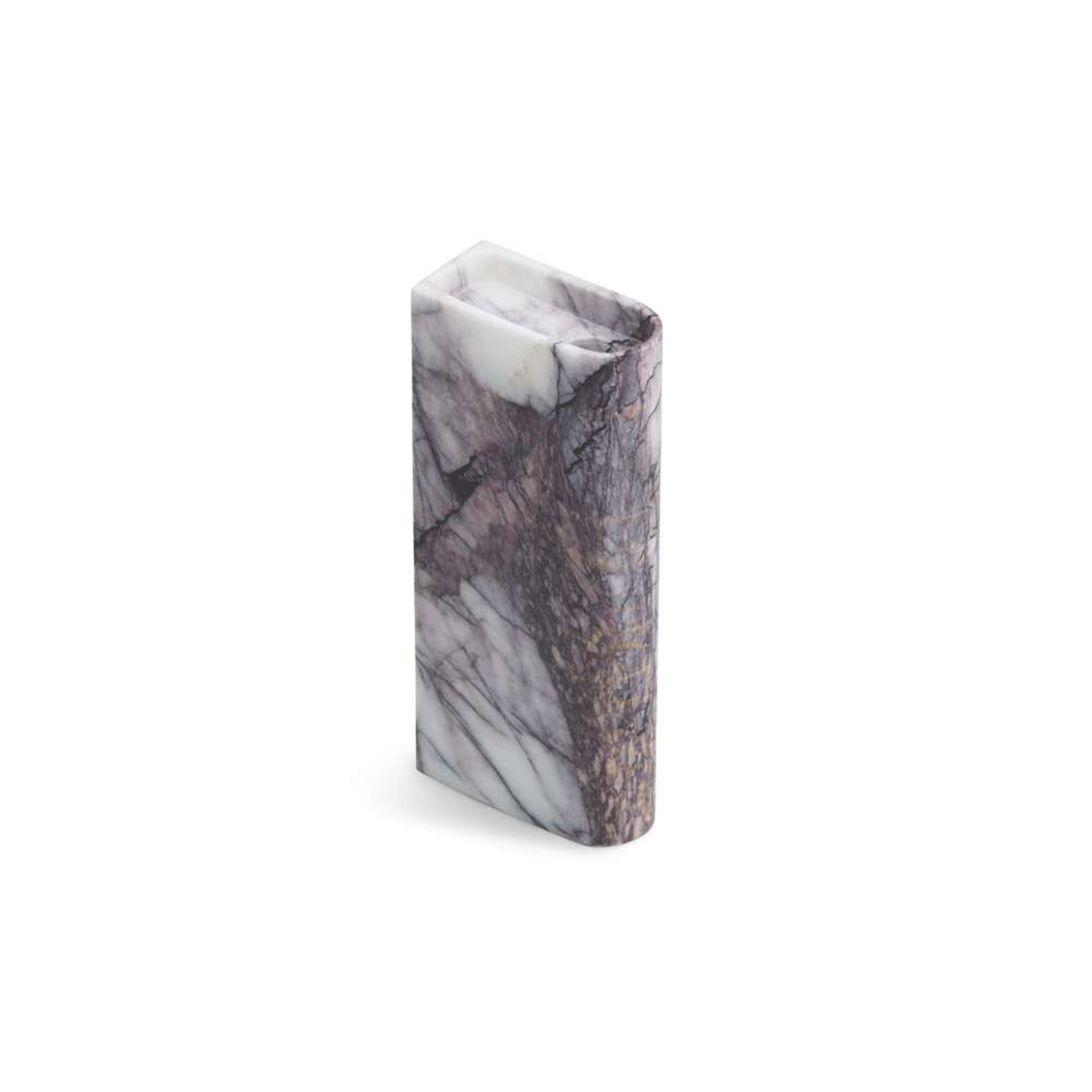 Monolith Kerzenhalter Tall Mixed White Marble - Northern