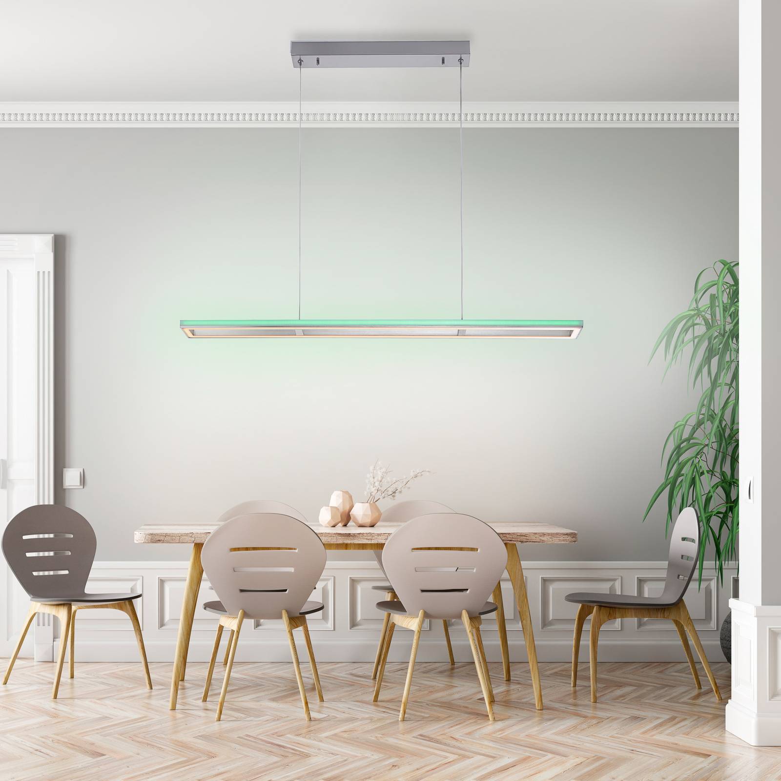 E-shop Paul Neuhaus Helix závesné LED svetlo diaľkové ovl