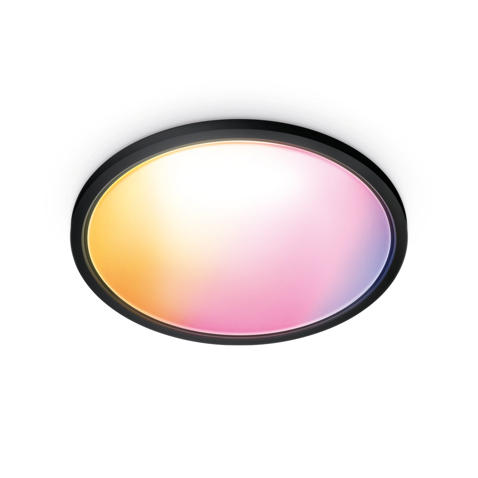 SuperSlim WiZ Deckenleuchte 22W RGB Black - WiZ