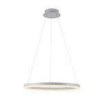 Paul Neuhaus LED piekaramā lampa Titus, Ø 60 cm, balta, aptumšojama