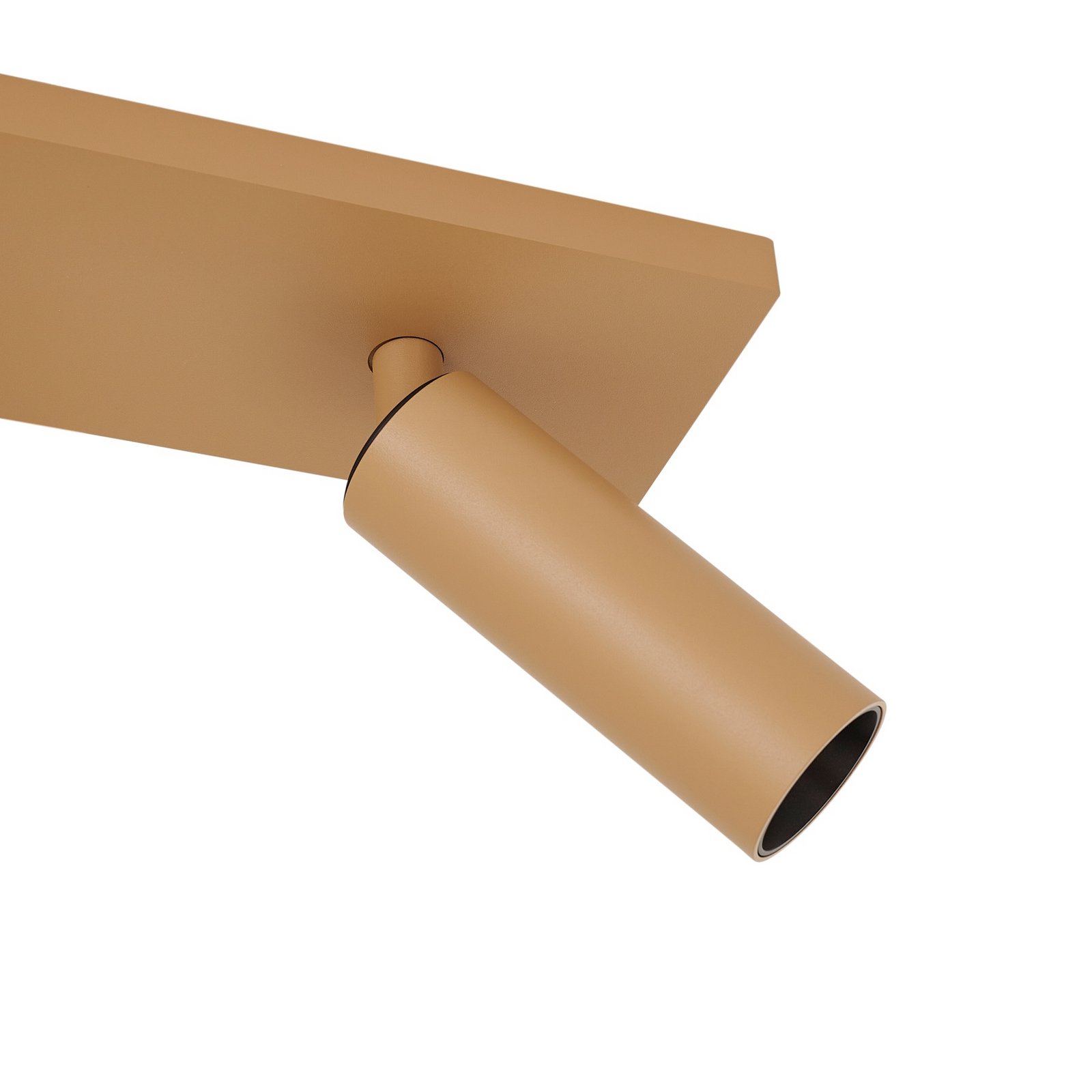 Arcchio Brinja Slim ceiling spotlight, brown, 2-bulb, GU10 MR11