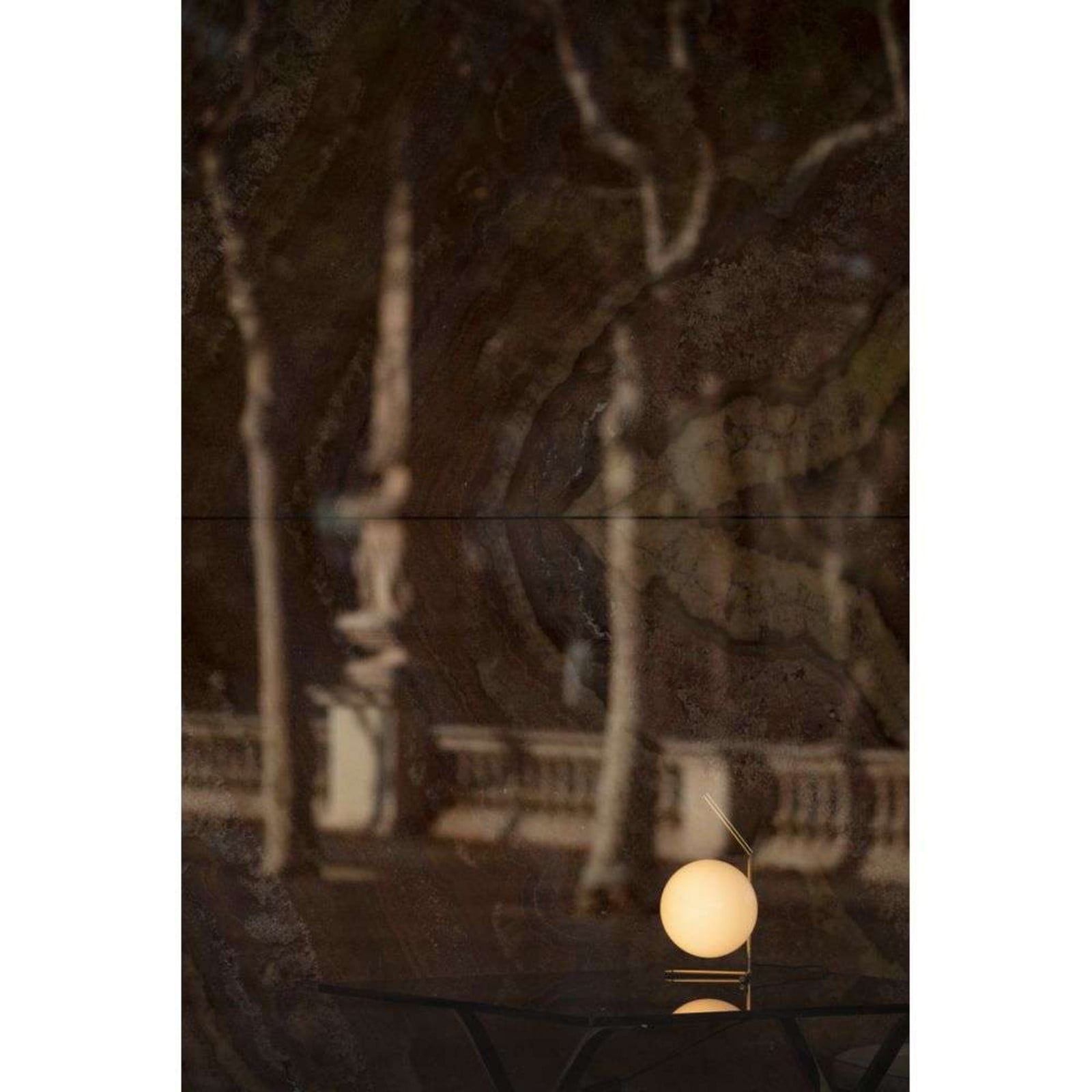 IC T1 Bordlampe 24K Gold FLOS - Stue - Metal billede