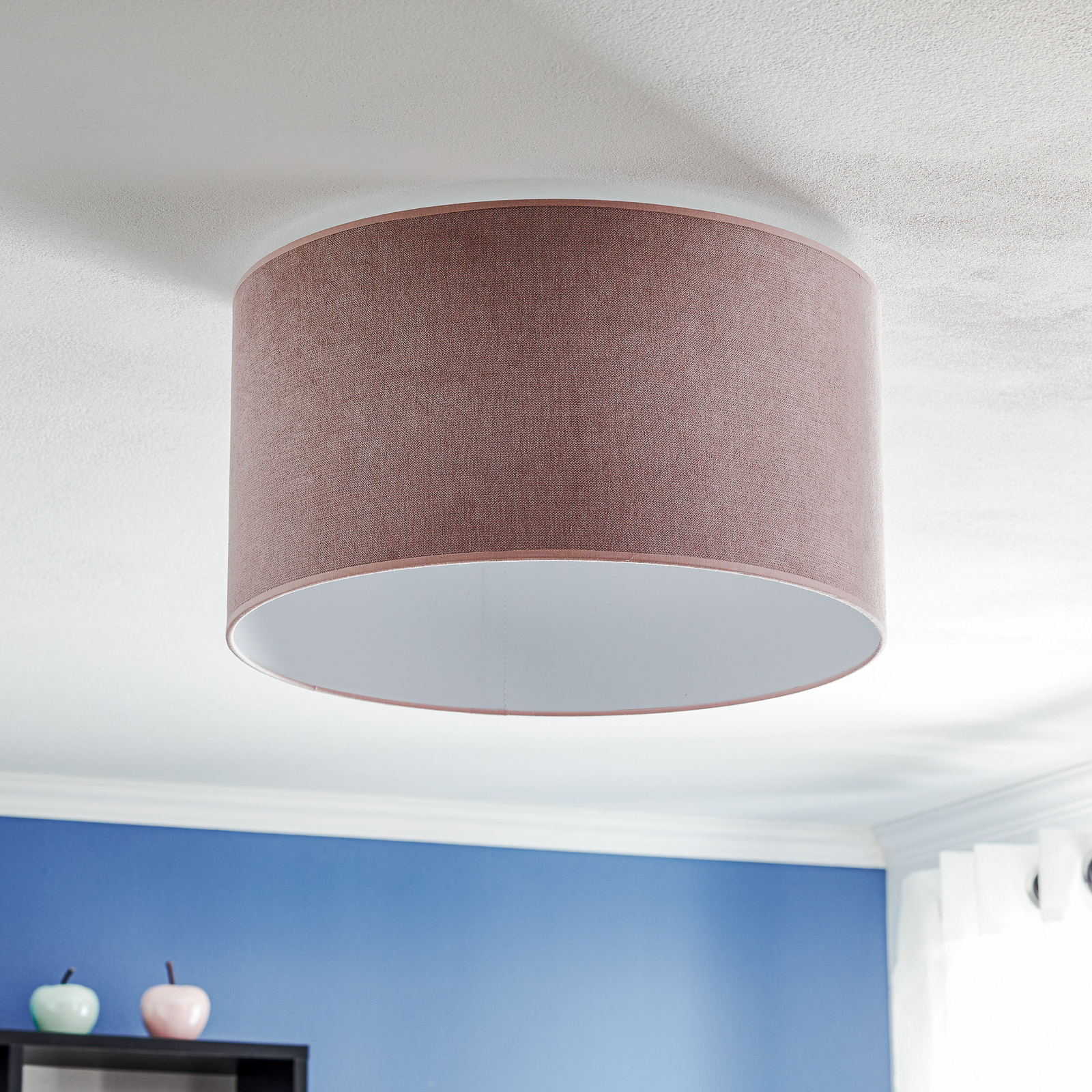 Lampa sufitowa Pastell Roller Ø 45 cm różowa