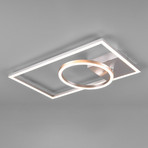 LED-Deckenleuchte Verso, dimmbar, 3.000 K