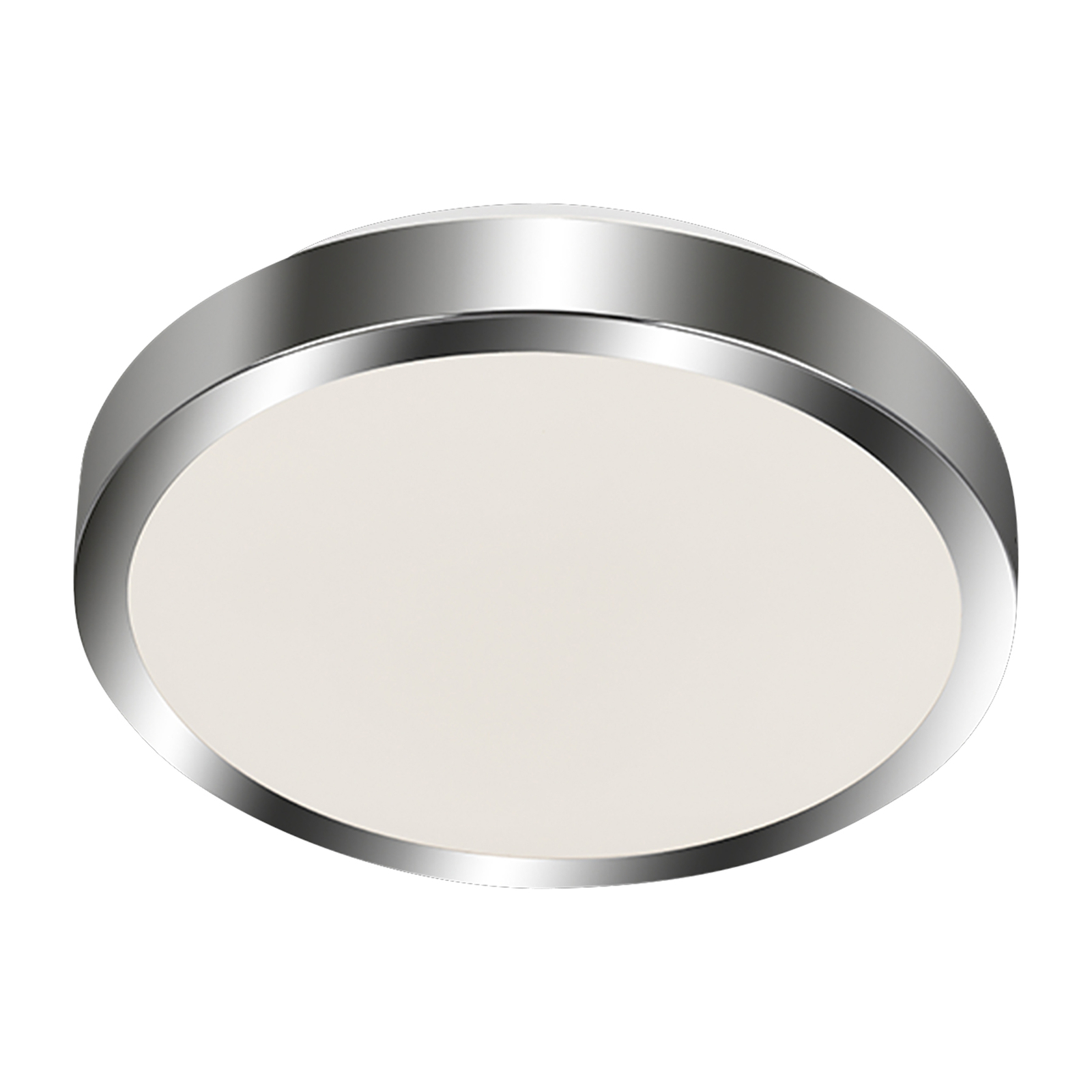 Bano Splash -LED-kattovalo, IP44, kromi, 4 000 K