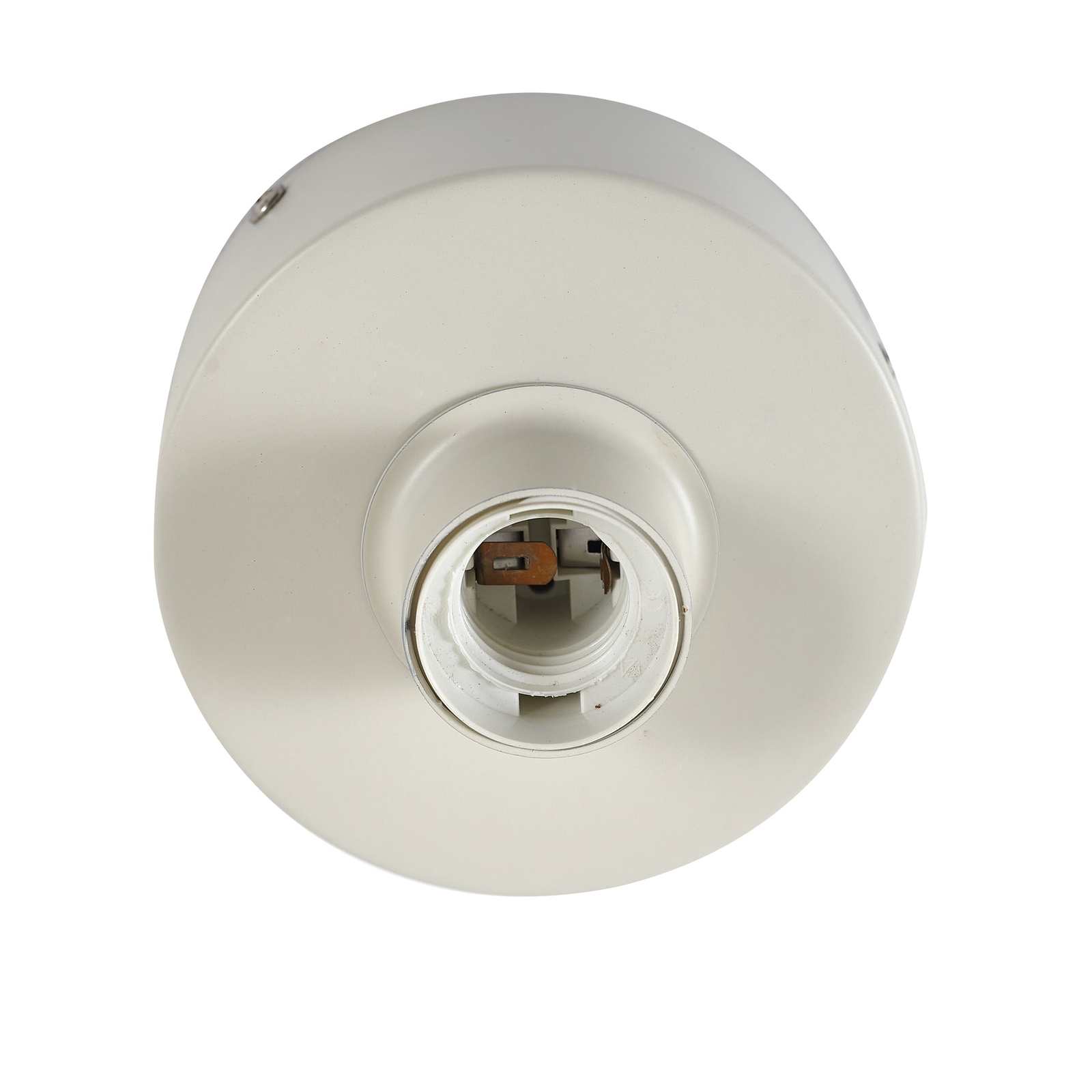 Lindby Elover taklampe, beige, Ø 45 cm, jern