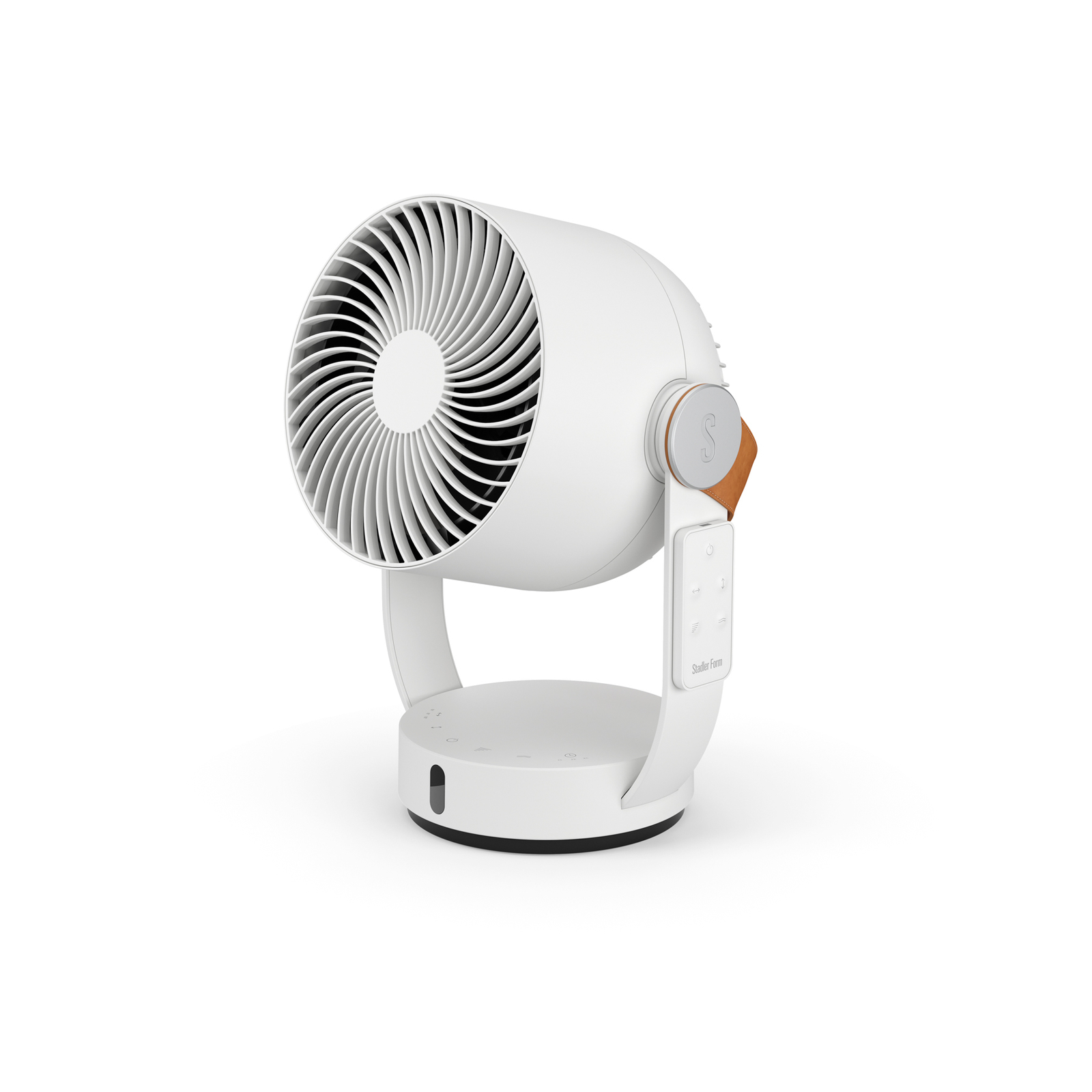 Stolni ventilator Leo, 3D oscilirajući, bijeli