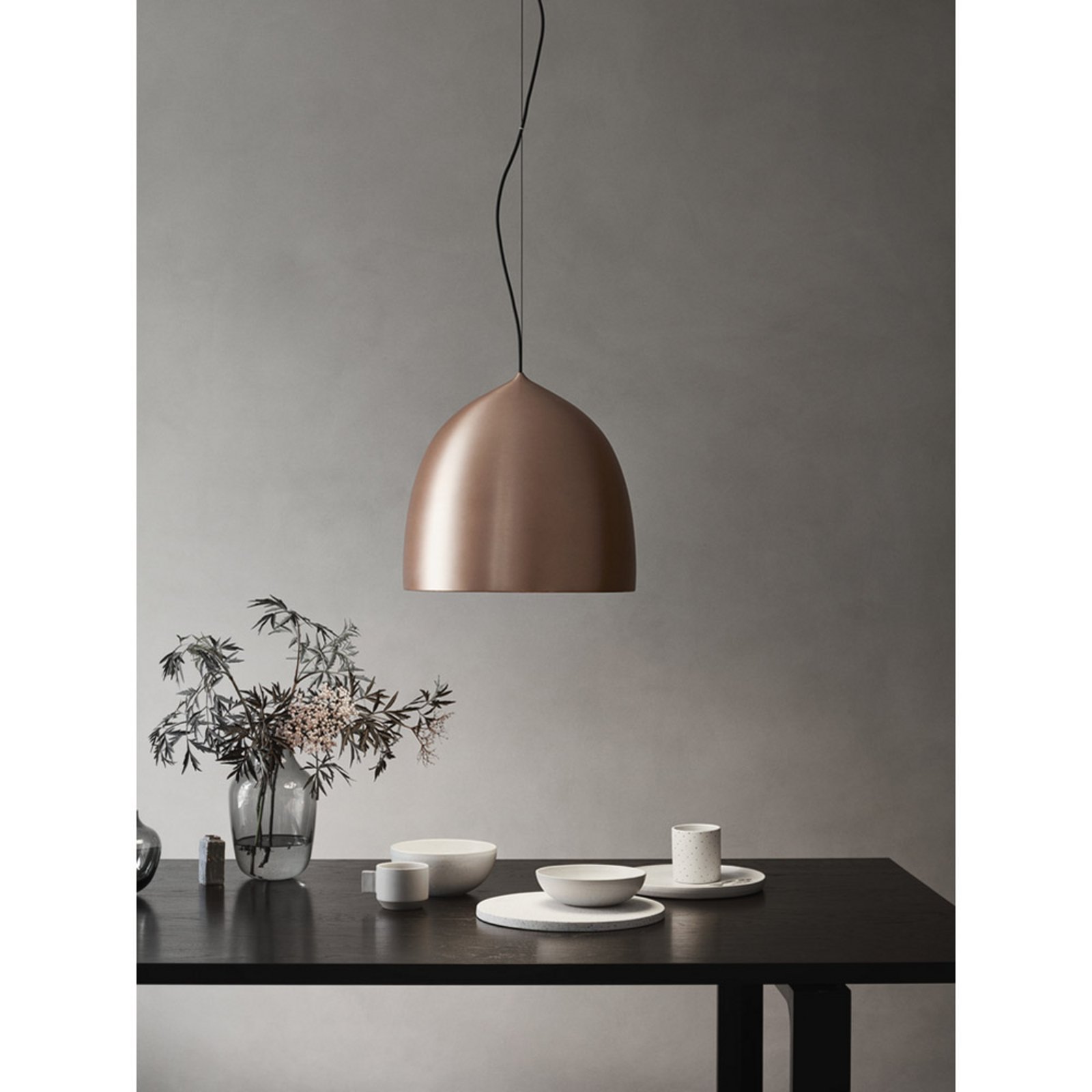 Suspence P1.5 Lustră Pendul Light Grey - Fritz Hansen