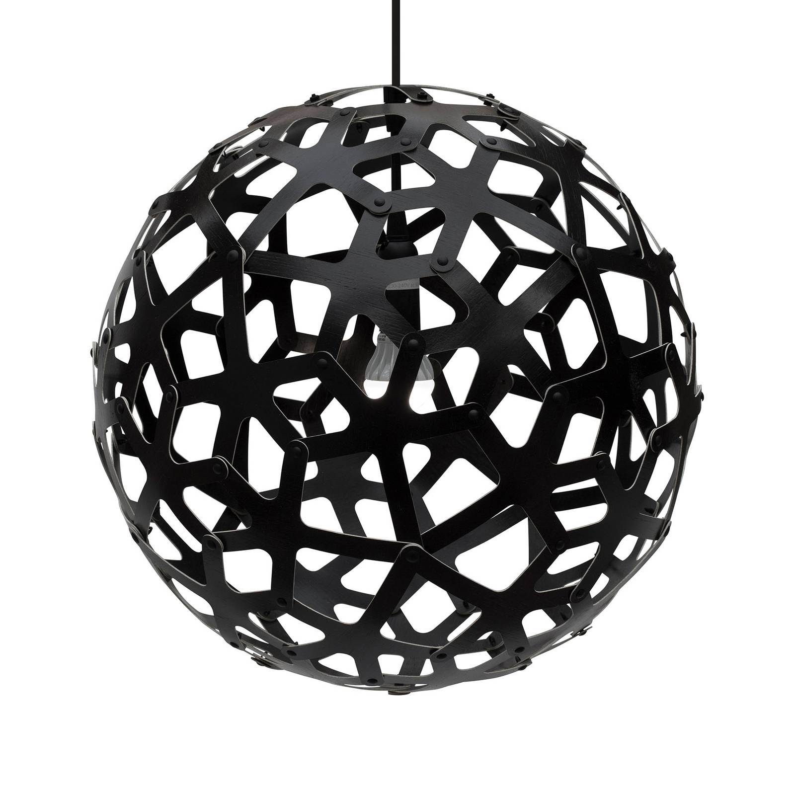 E-shop david trubridge Coral závesná lampa Ø 40 cm čierna