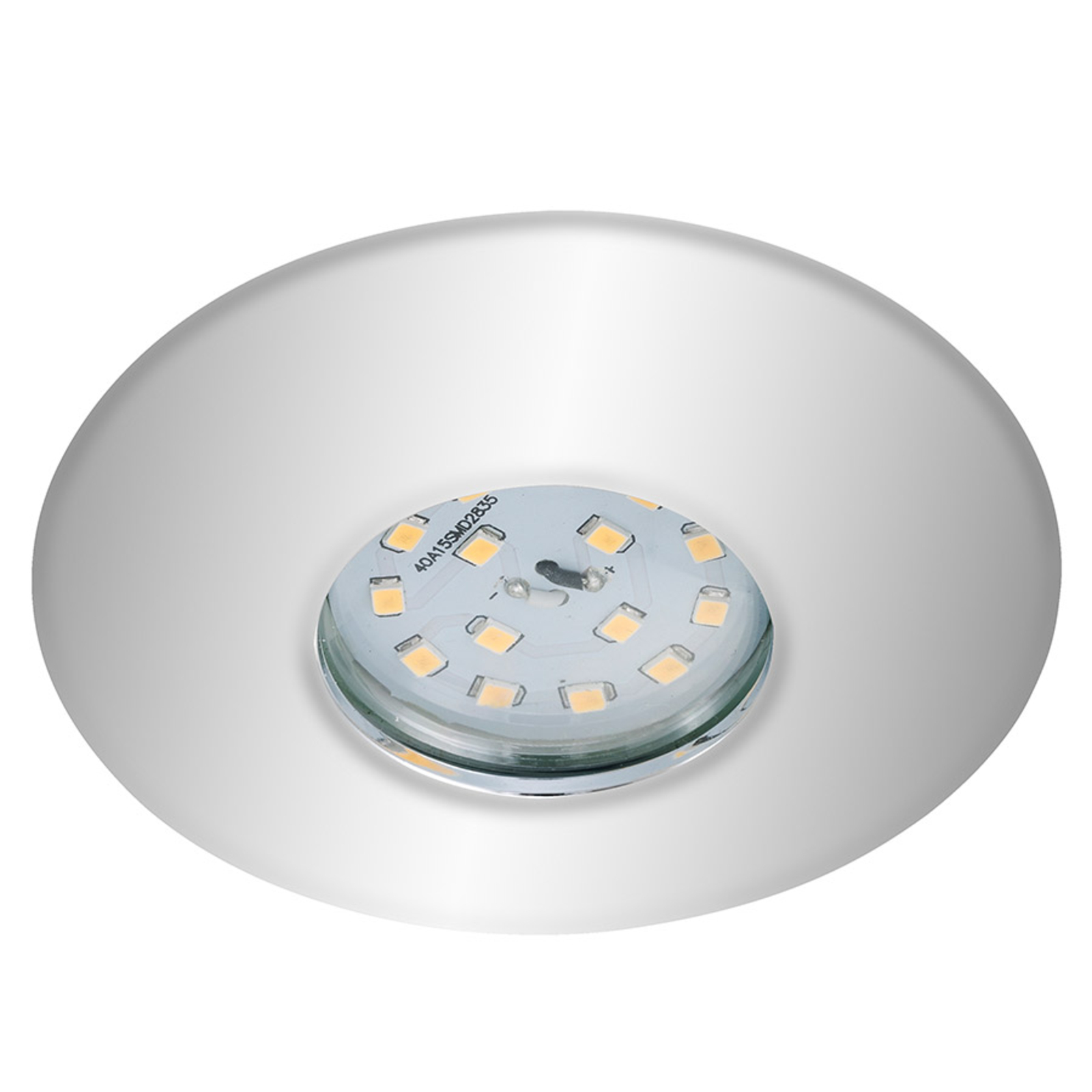 Chrome-plated LED recessed spotlight Shower, IP65