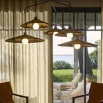 MARKET SET riputatav lamp Sonia Laudet, nostalgic curry, 5-fl.