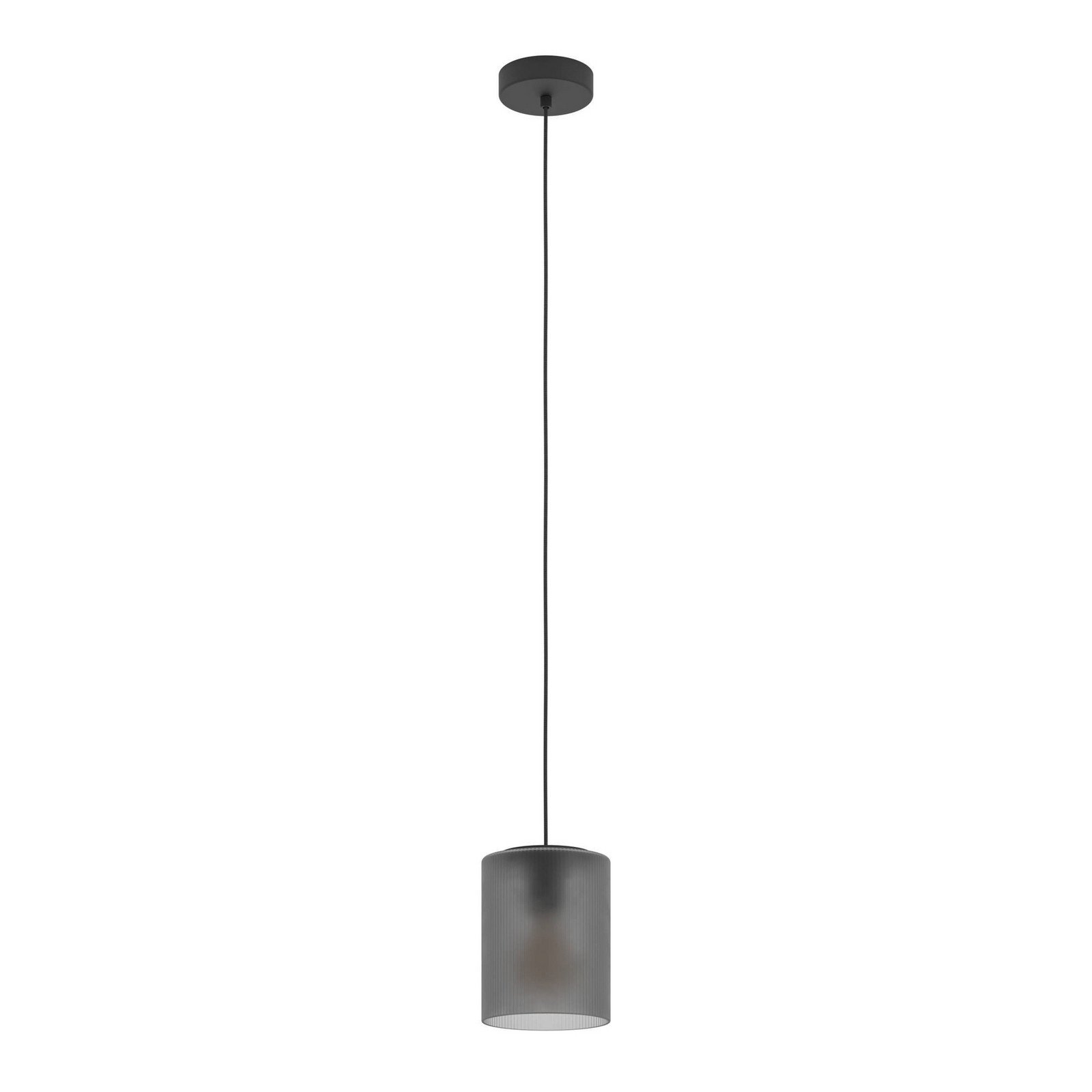 Lampă suspendată Colomera negru/gri